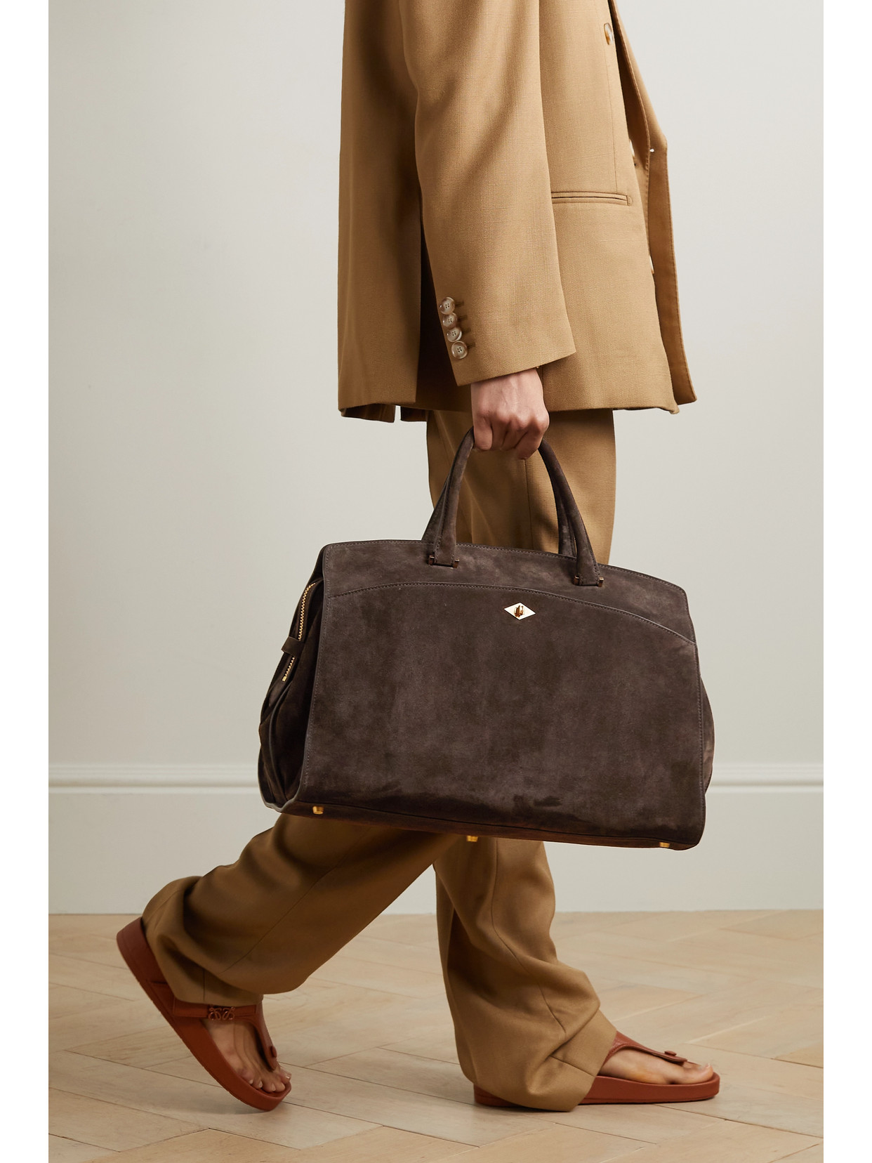 Métier - Private Eye Medium Suede Tote