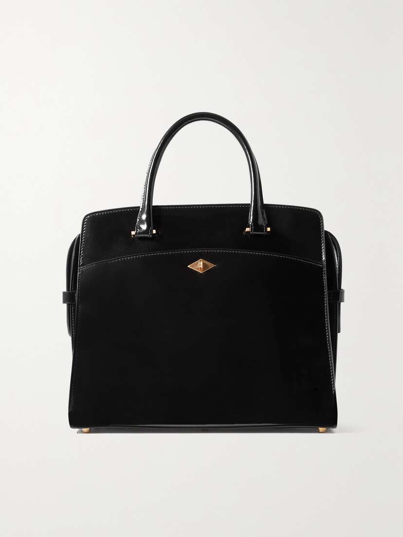 Métier Private Eye Slim Patent-leather Tote
