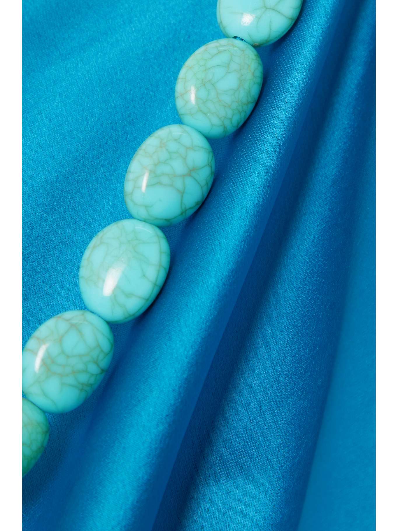 STAUD Cadence embellished satin maxi dress NETAPORTER