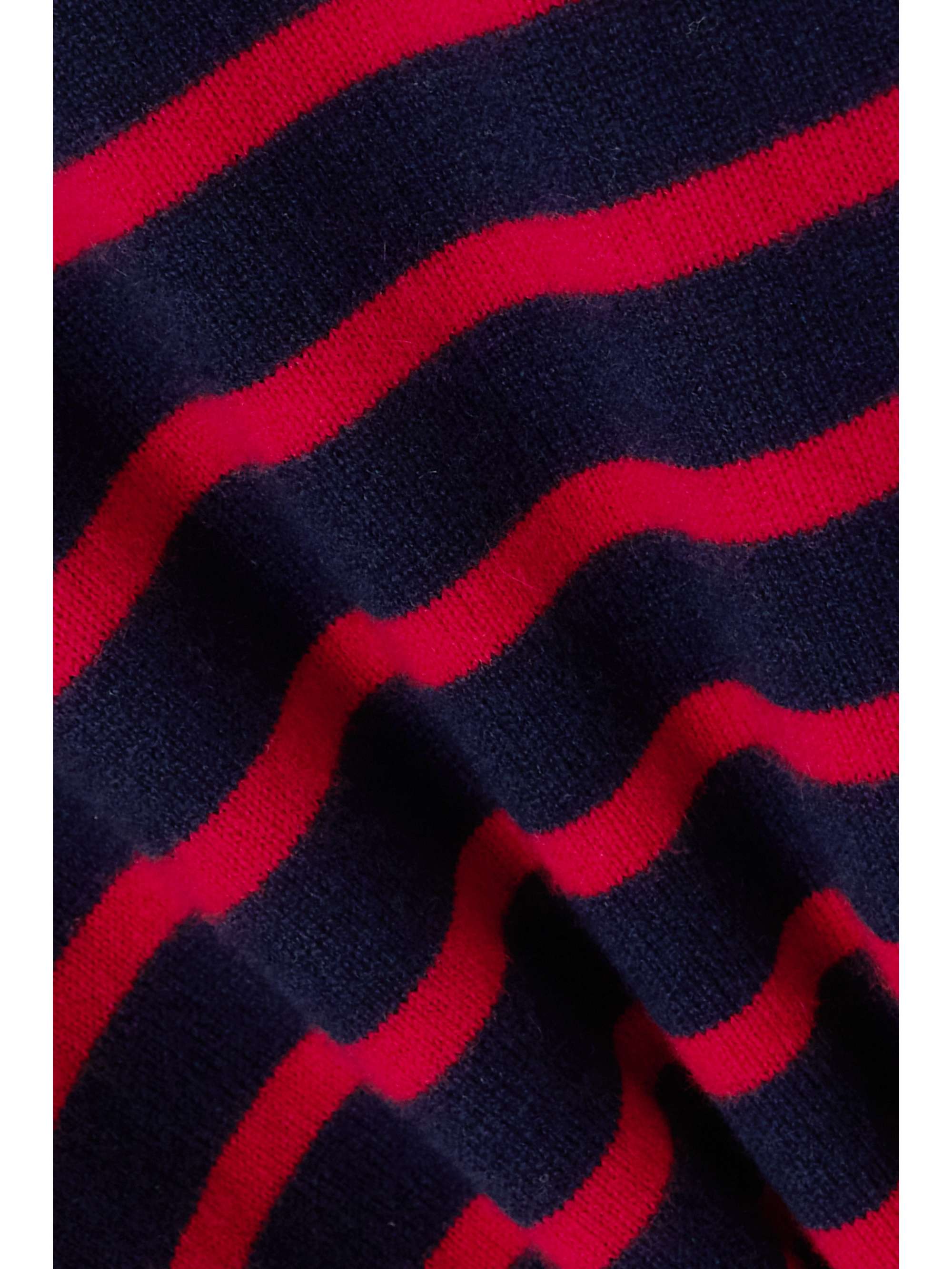 LA LIGNE AAA Lean Lines striped cashmere sweater