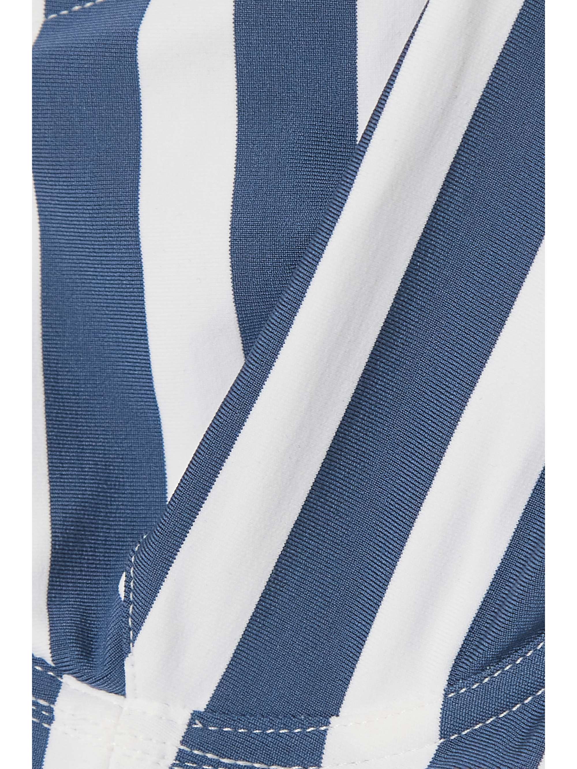 ERES Samba Corazon striped halterneck bikini top