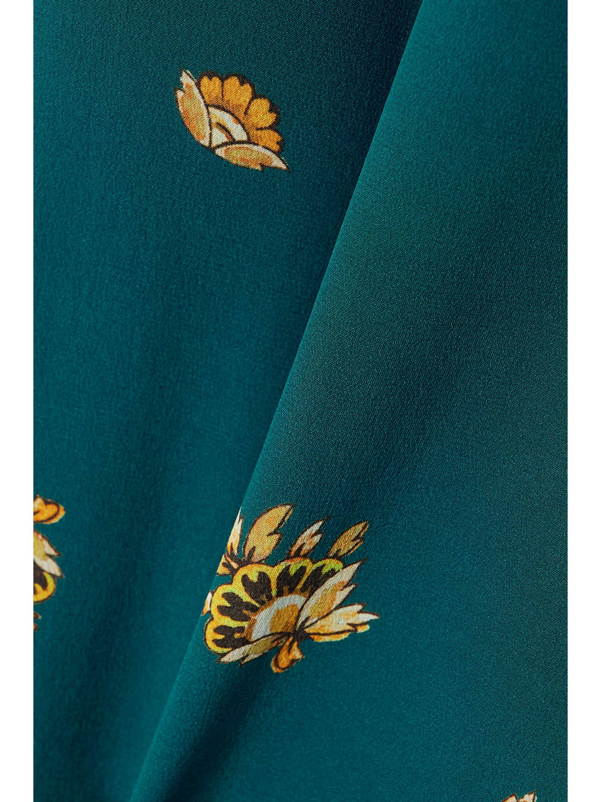 ETRO Paisley-print silk crepe de chine straight-leg pants