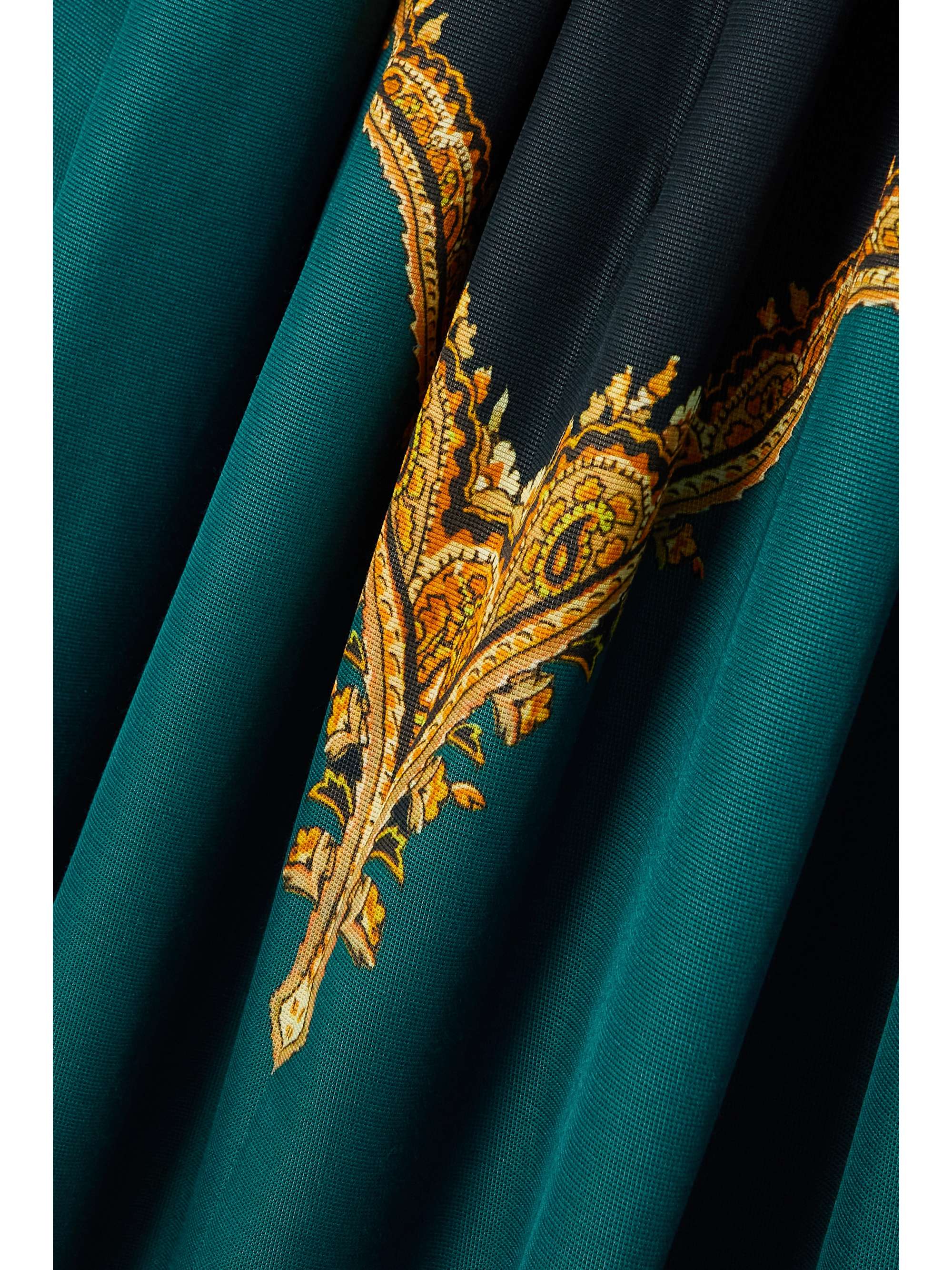 ETRO Paisley-print silk-satin kaftan
