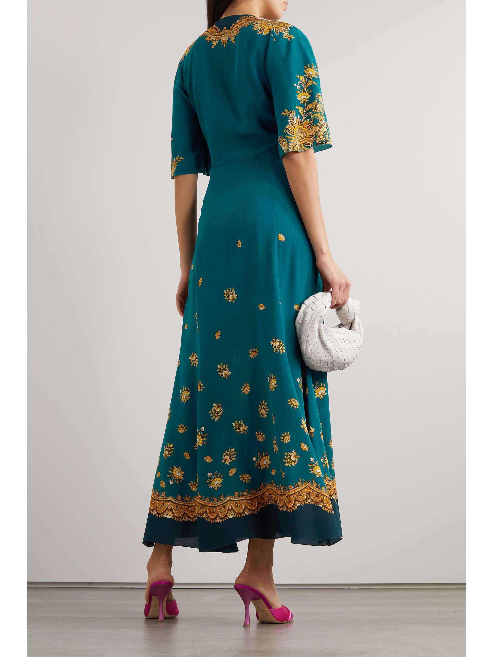 ETRO Paisley-print silk crepe de chine maxi dress