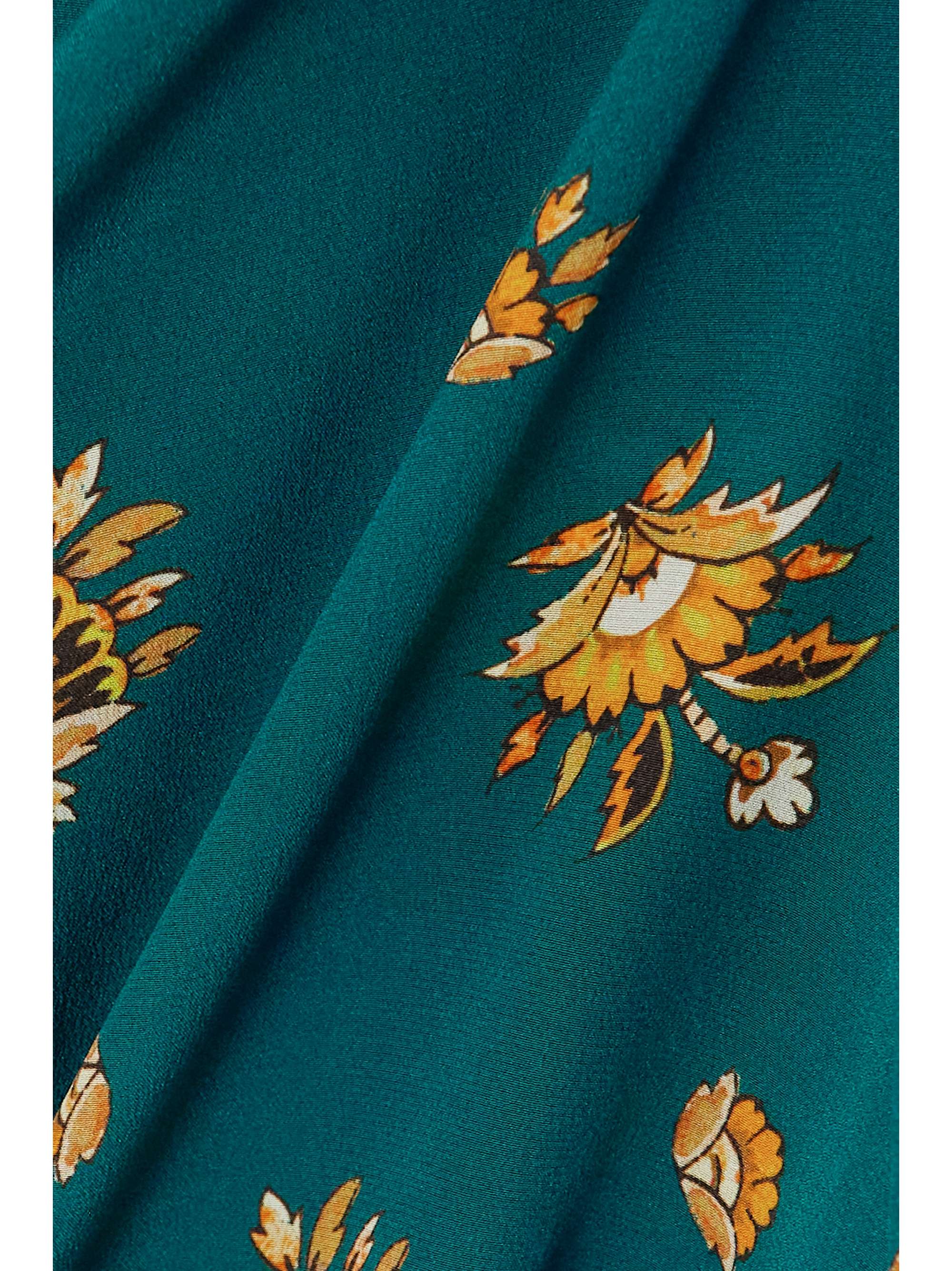 ETRO Tie-neck paisley-print silk crepe de chine blouse