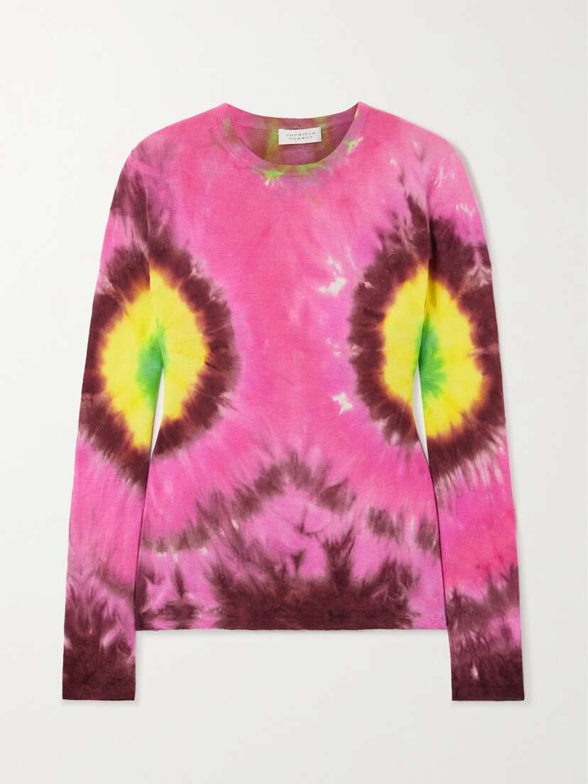 Gabriela Hearst Miller Tie-dyed Cashmere Sweater - x large