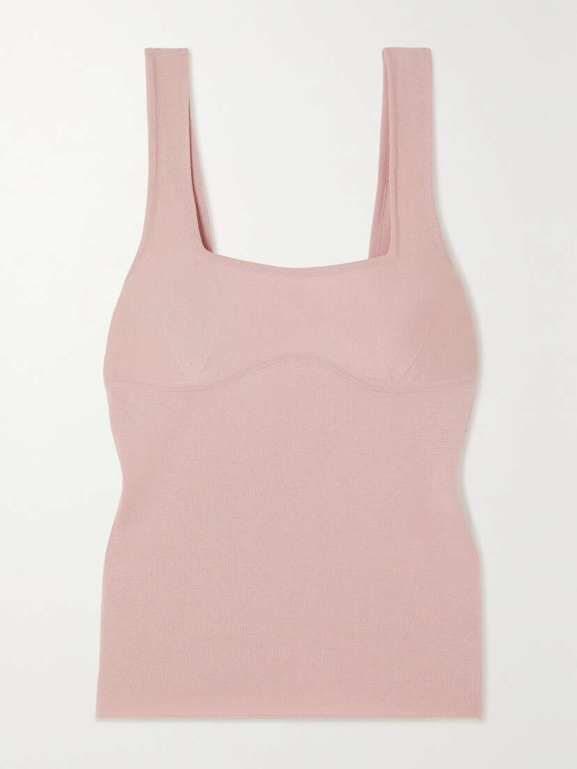 Gabriela Hearst Zayid Wool And Silk-blend Tank