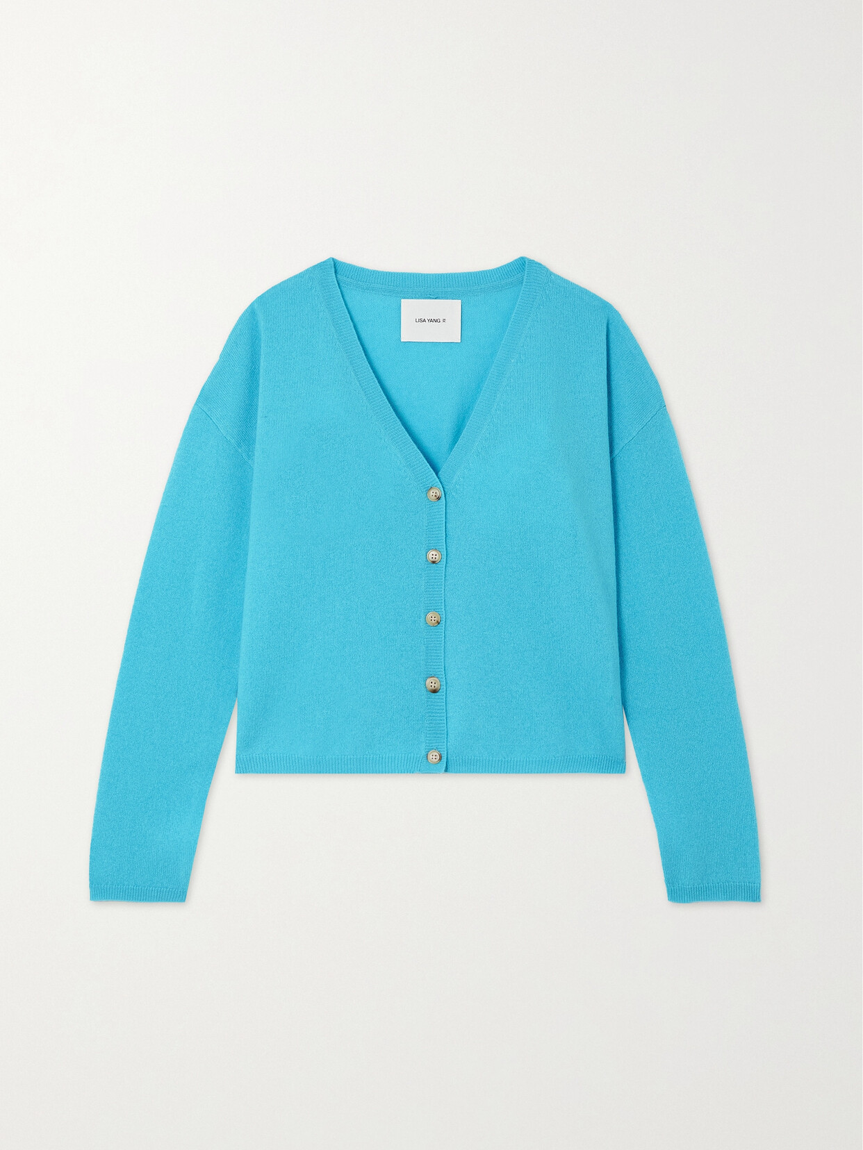 Lisa Yang - Abby Cashmere Cardigan - Blue