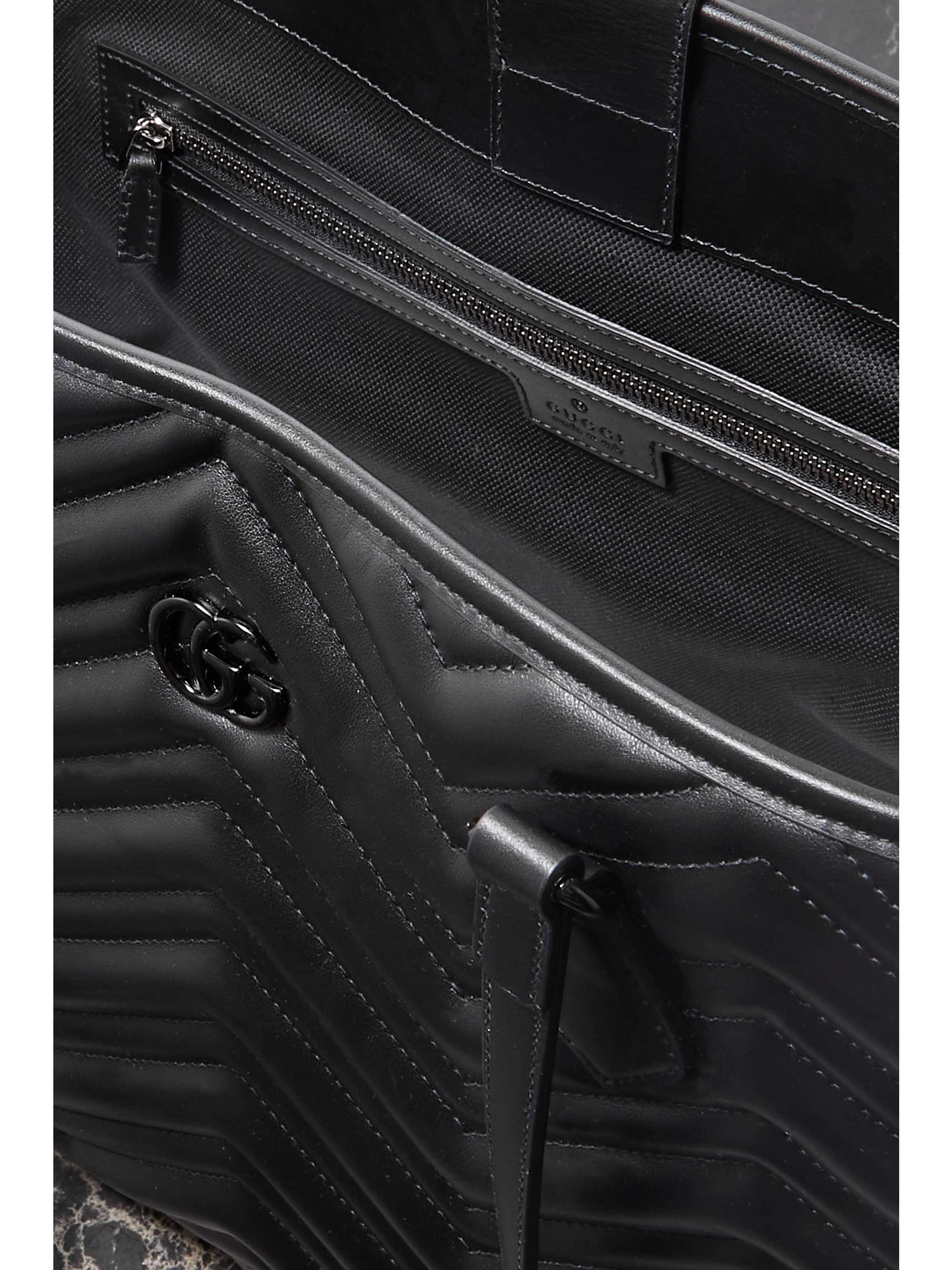 GUCCI GG Marmont matelassé leather tote