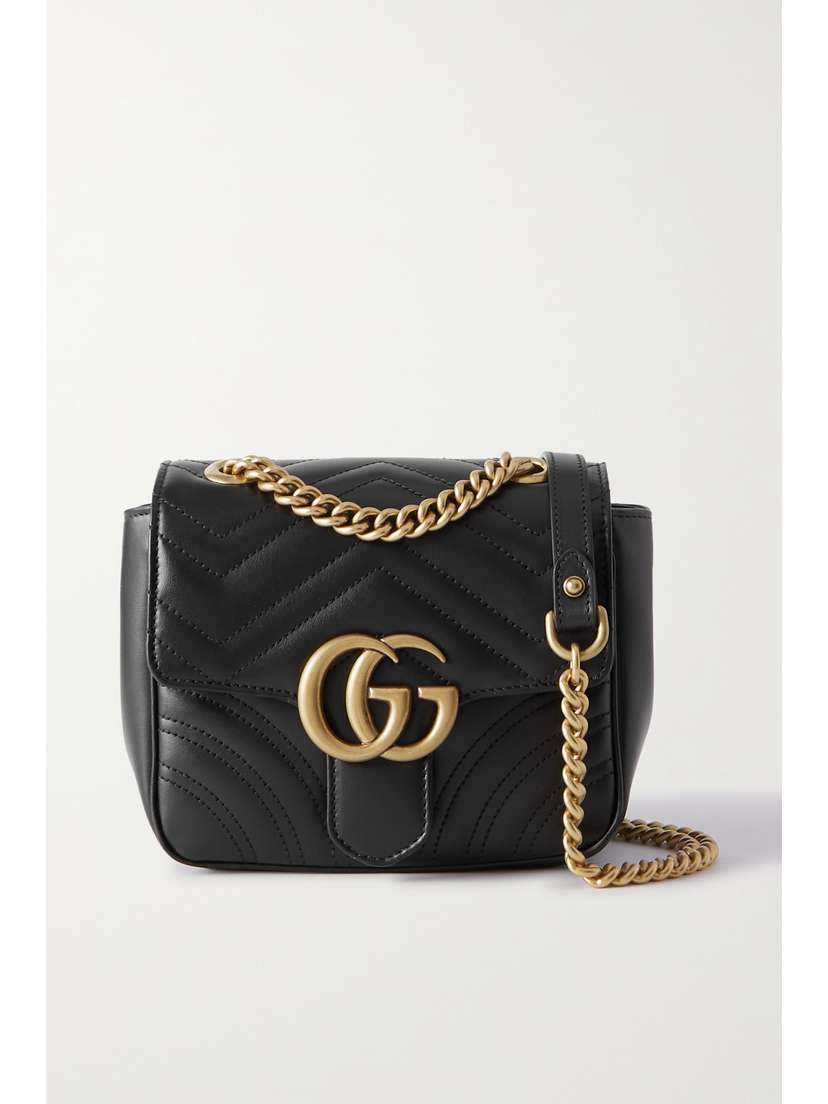Gucci Gg Marmont Matelassé Leather Shoulder Bag