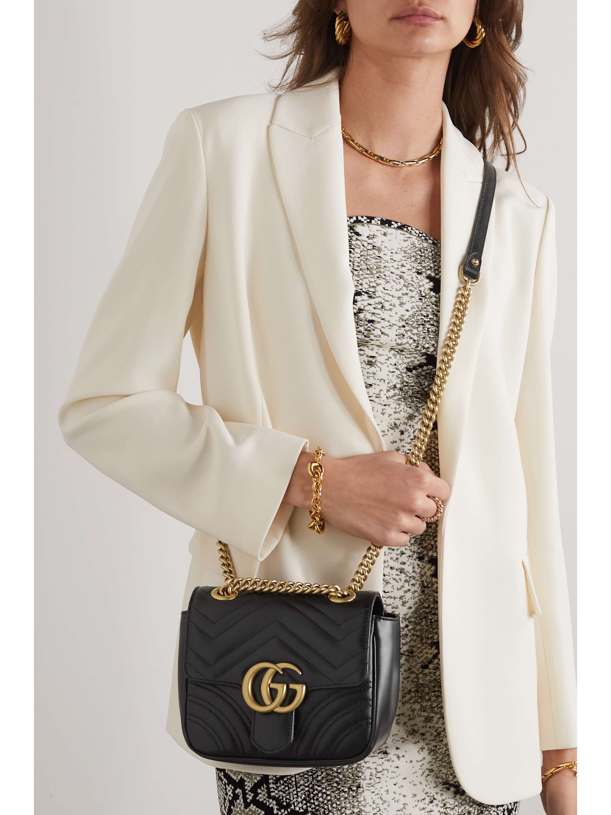 GG Marmont matelassé leather shoulder bag