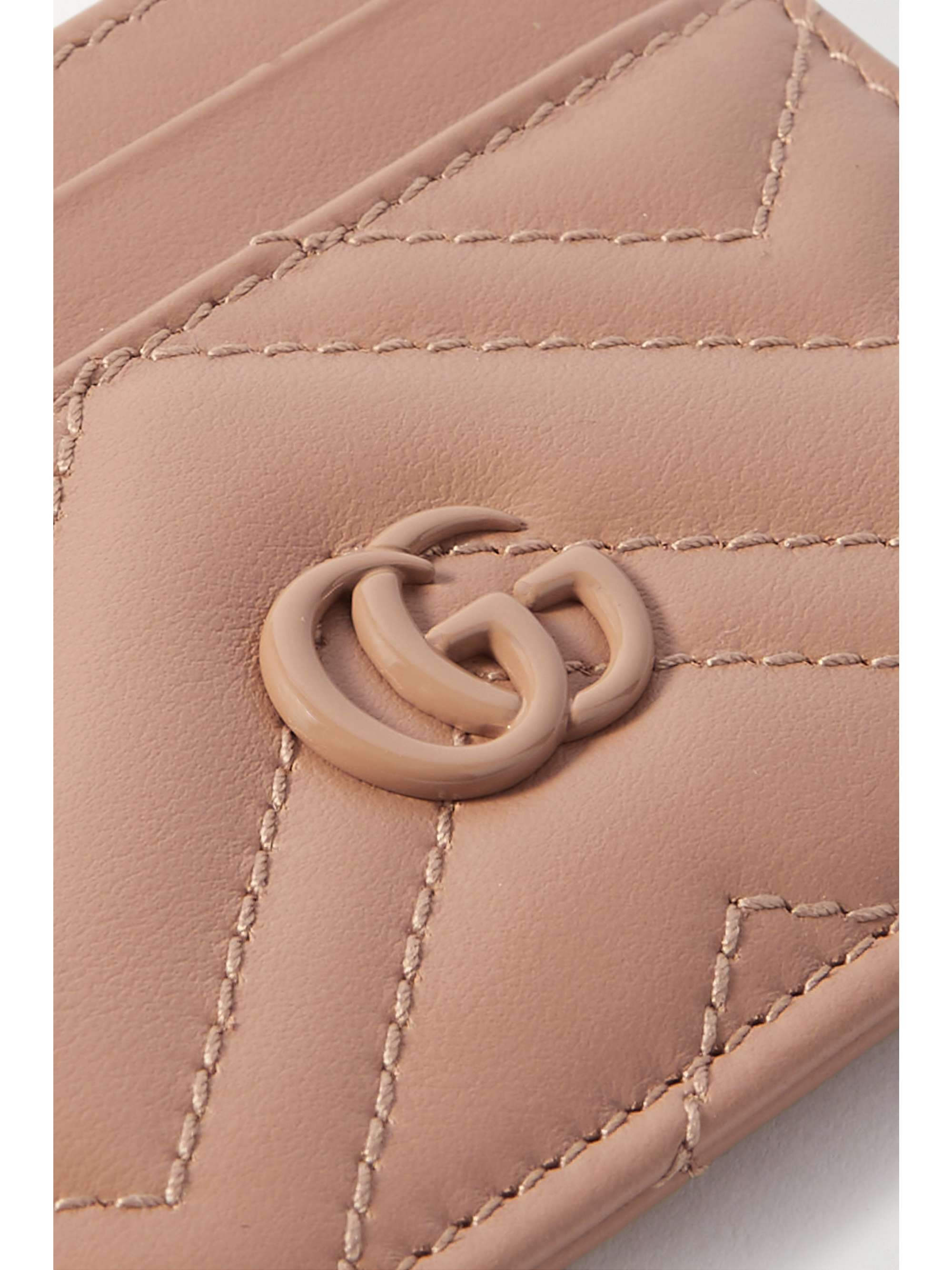 GUCCI Quilted leather cardholder