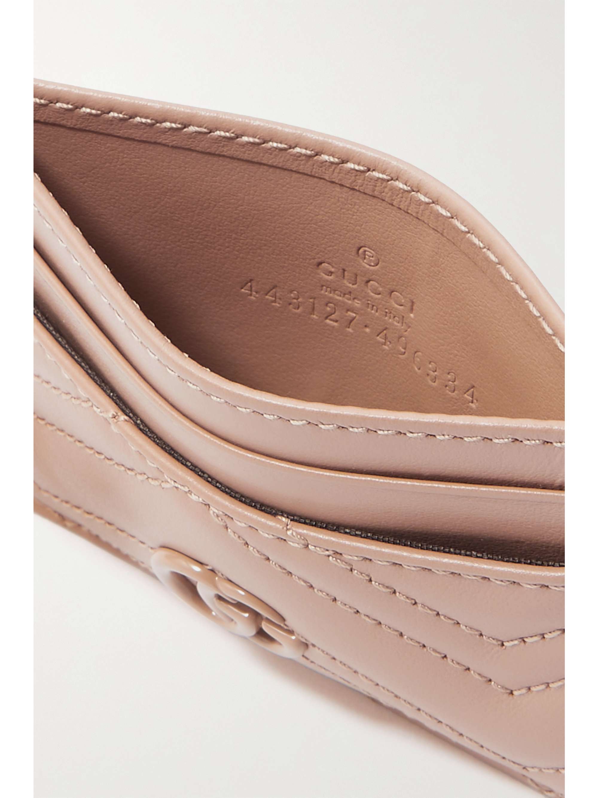GUCCI Quilted leather cardholder
