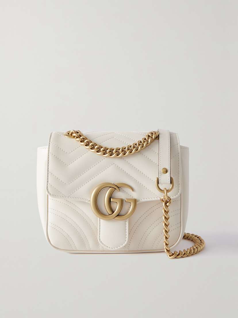 Gucci Gg Marmont Matelassé Leather Shoulder Bag