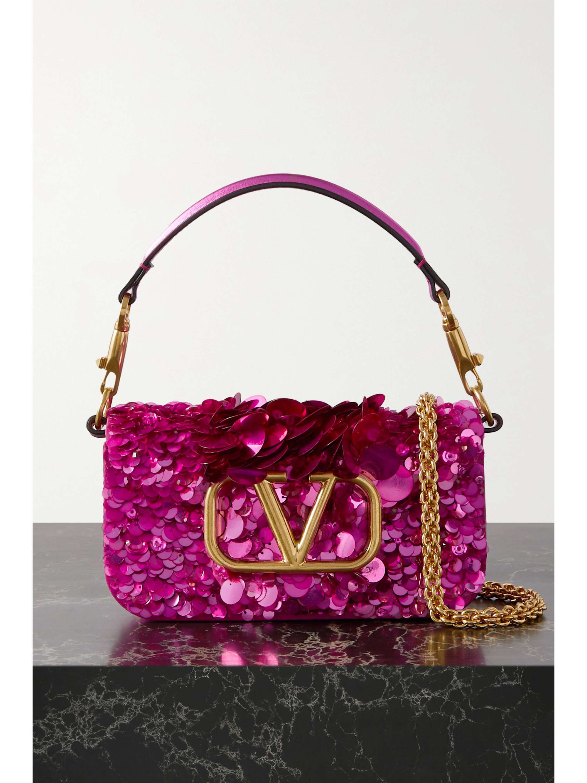 Valentino suede bag sale