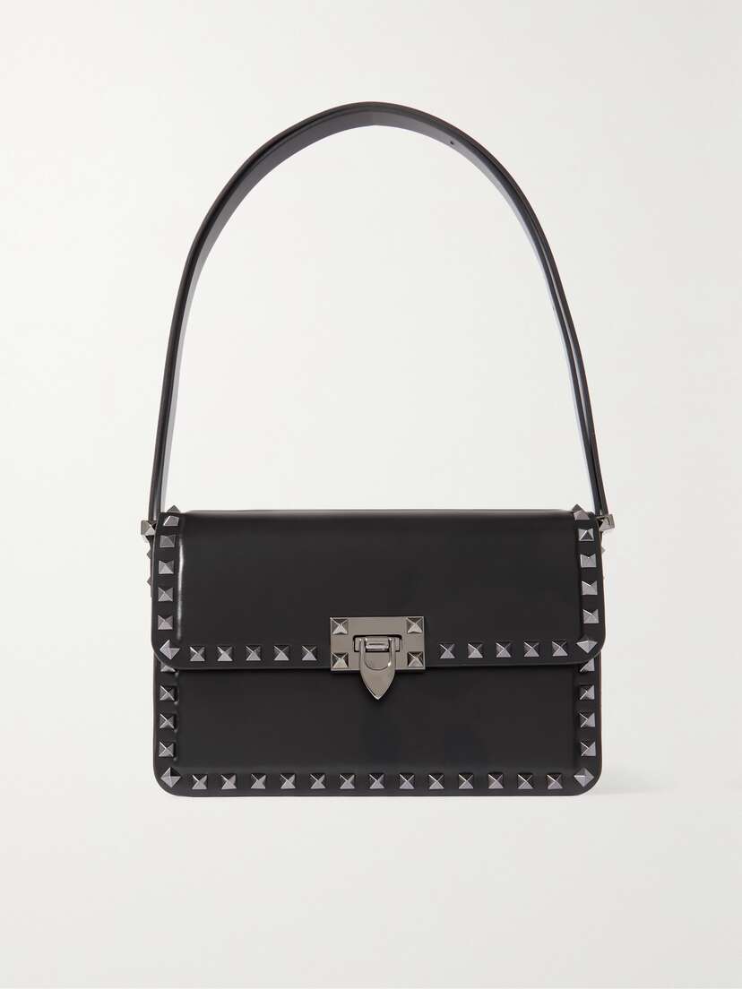 Valentino Garavani Rockstud23 Leather Shoulder Bag