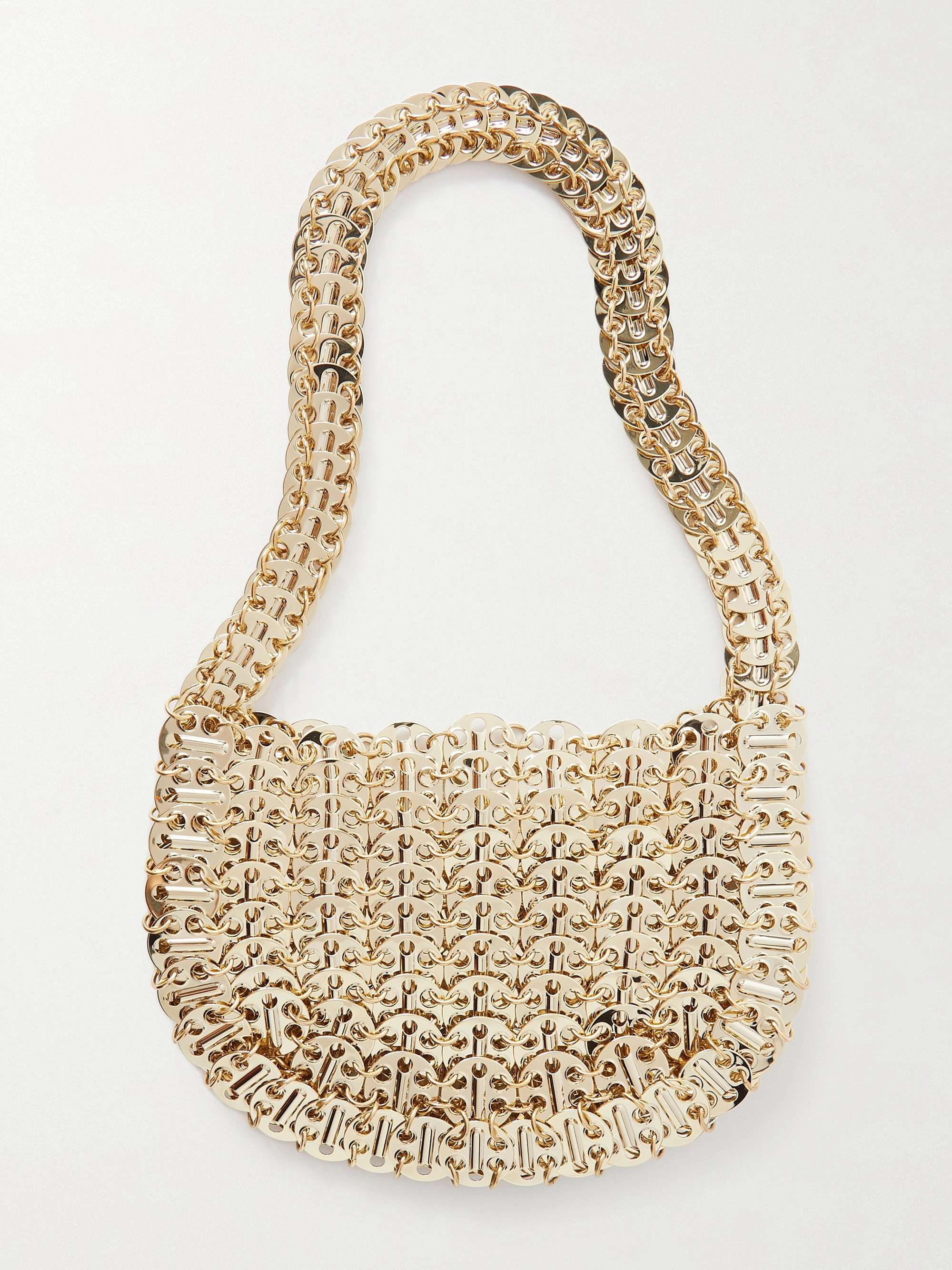 PACO RABANNE 1969 Moon chainmail shoulder bag | NET-A-PORTER