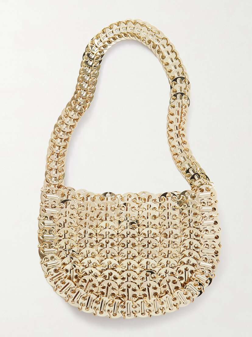 Rabanne 1969 Moon Chainmail Shoulder Bag