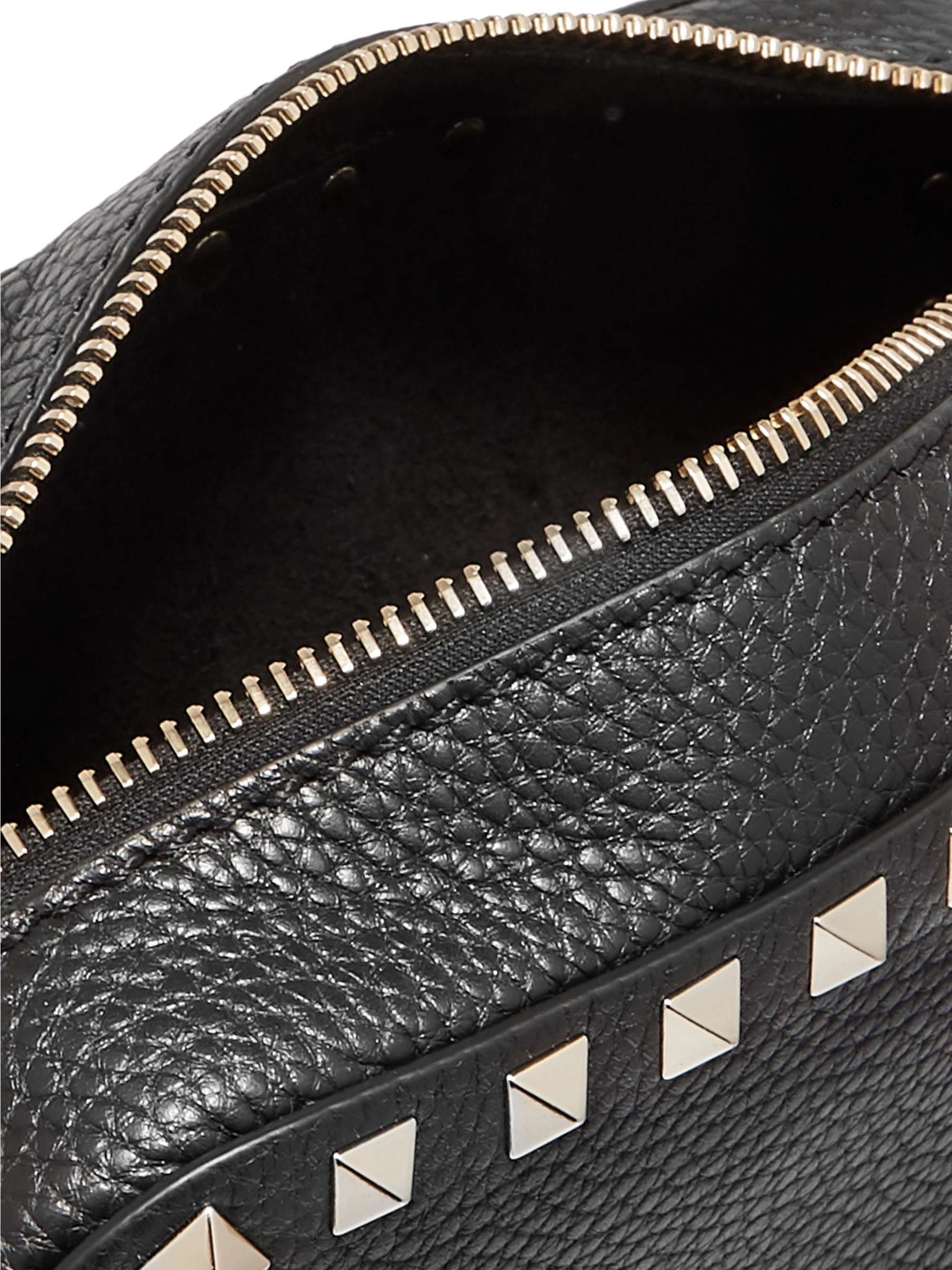 VALENTINO GARAVANI Valentino Garavani The Rockstud texturedleather