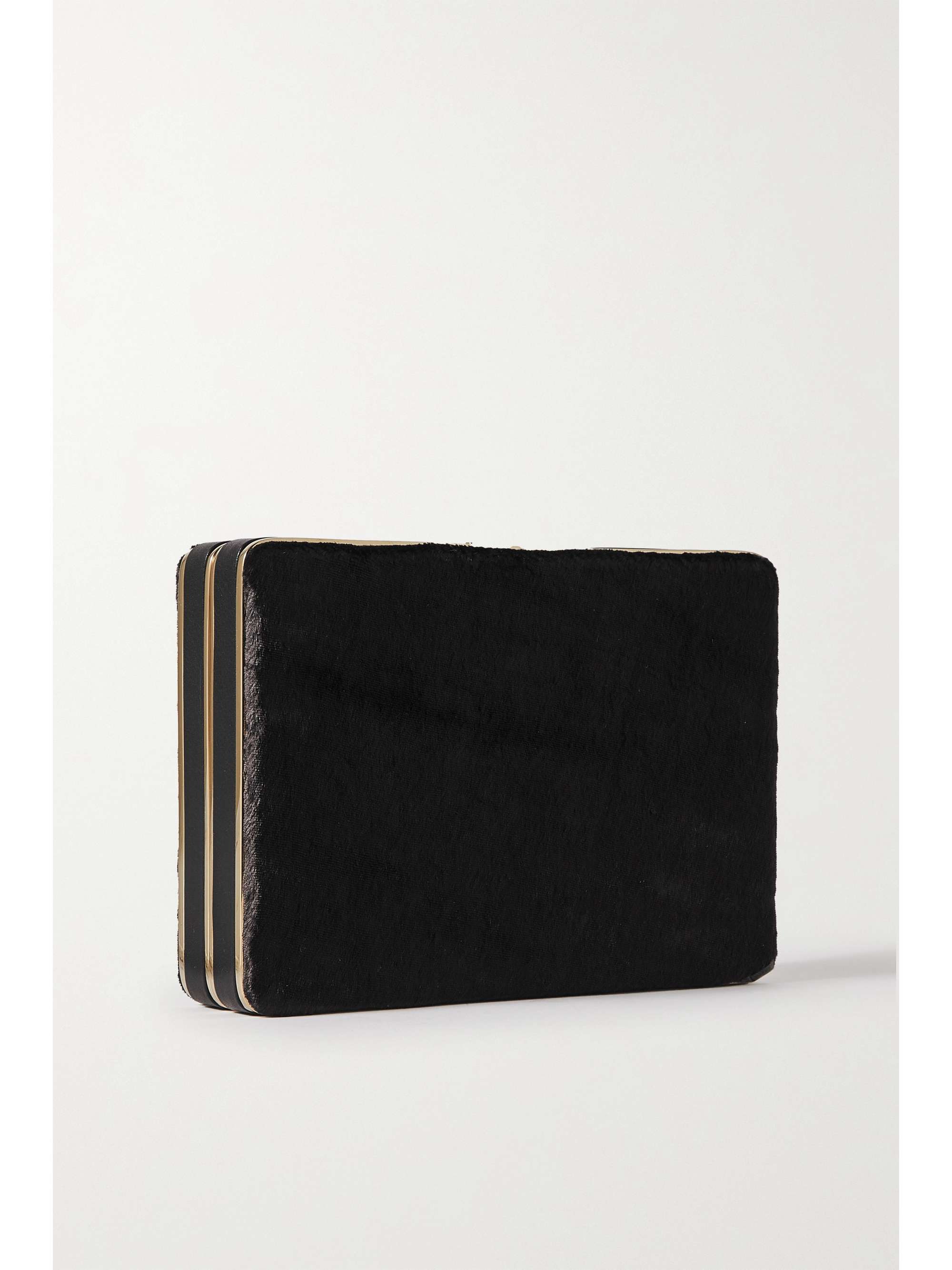 HUNTING SEASON The Square Compact Case velvet clutch