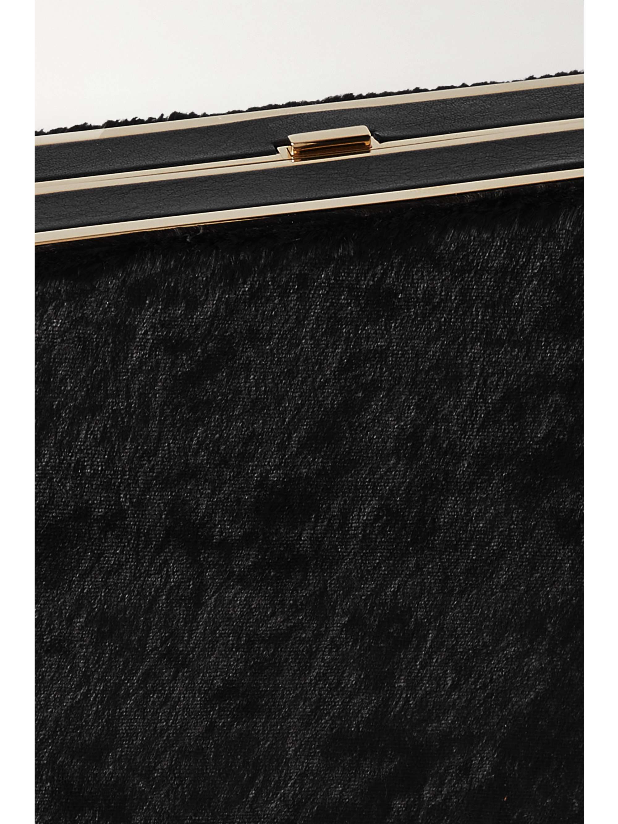 HUNTING SEASON The Square Compact Case velvet clutch