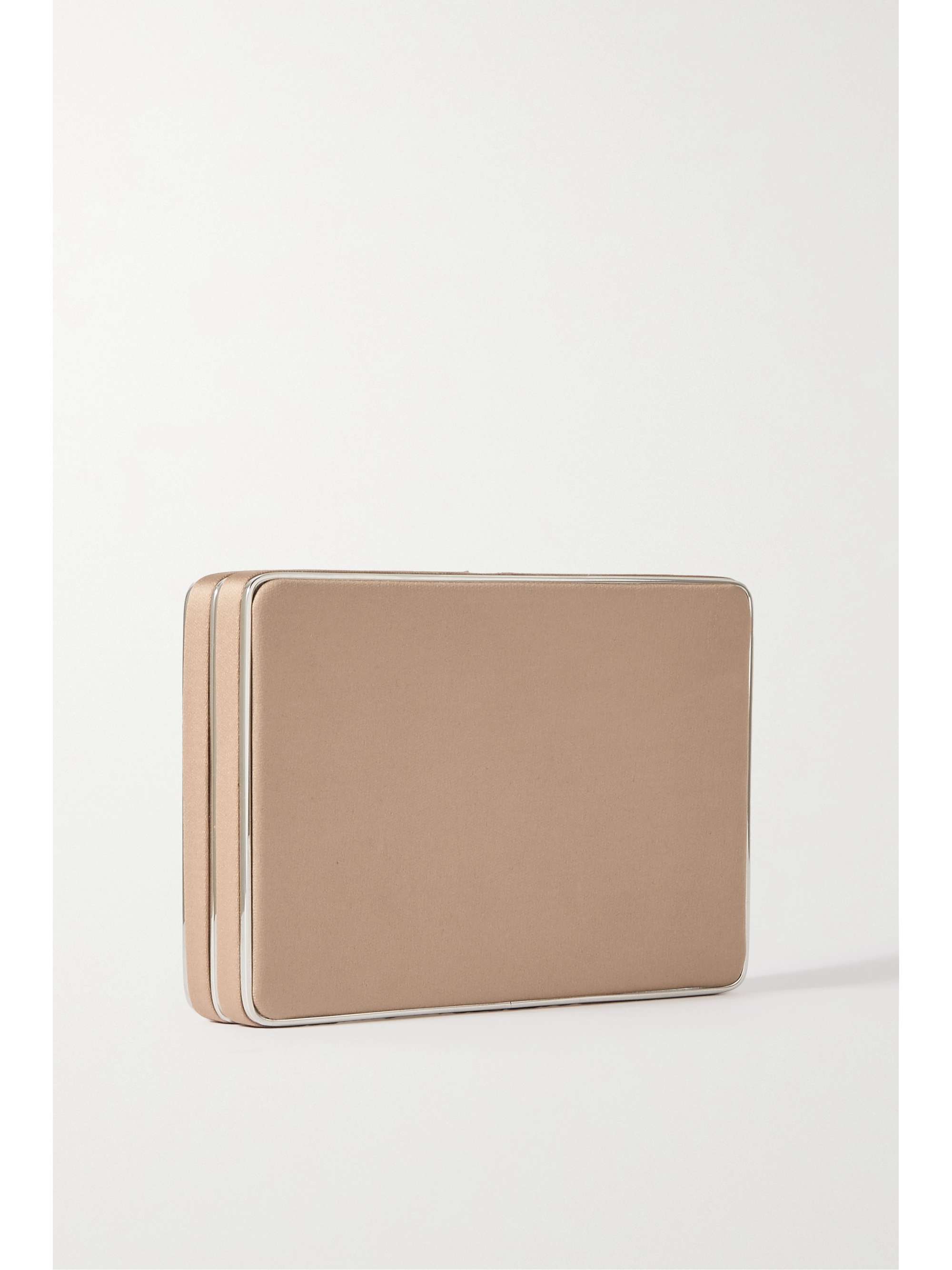 HUNTING SEASON Silk-satin clutch