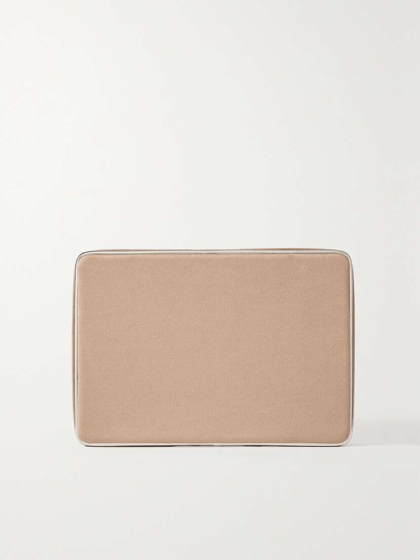 Hunting Season Compact Silk-satin Clutch