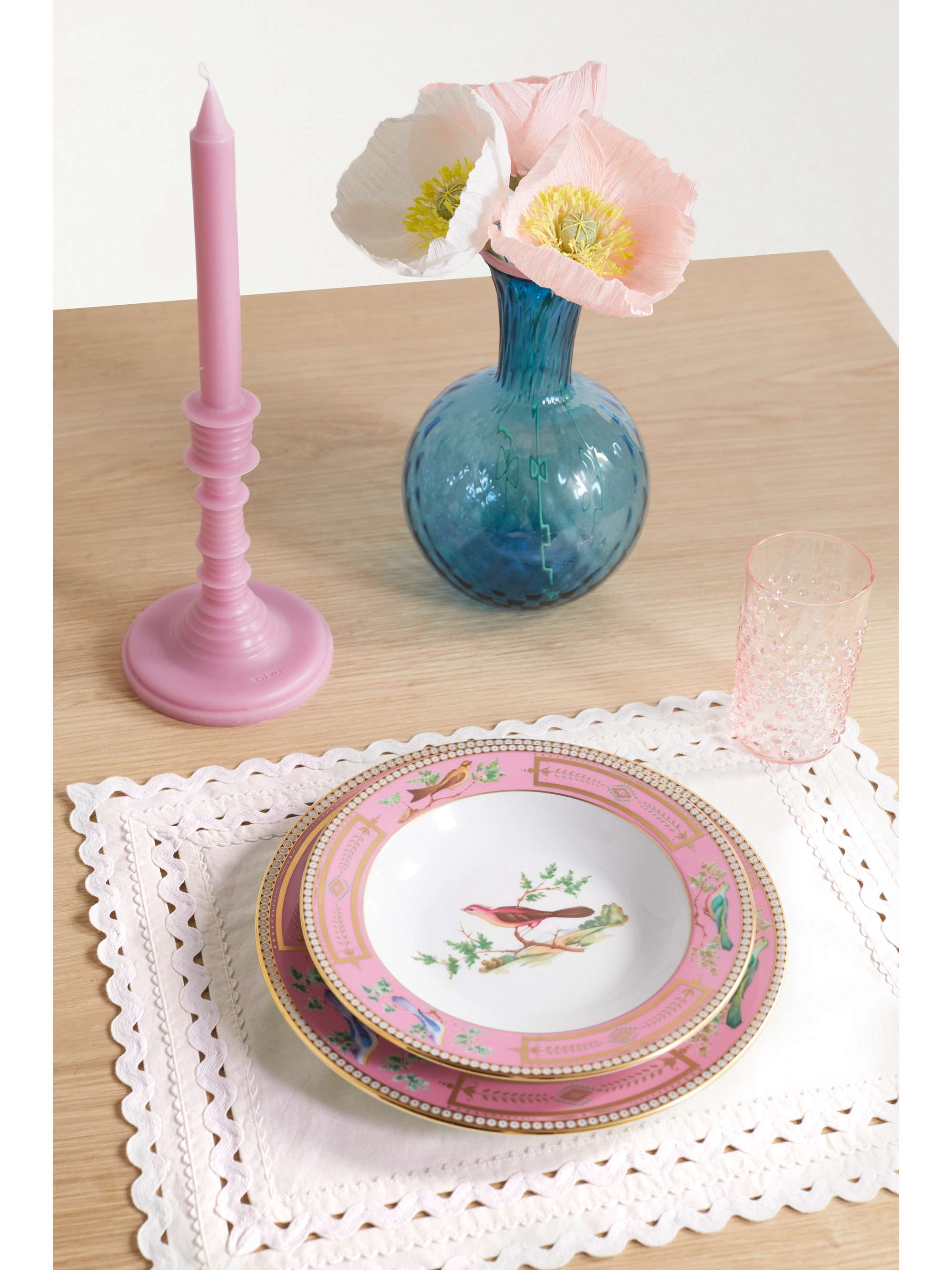 SEA Ryleigh ric ractrimmed cotton placemat NETAPORTER