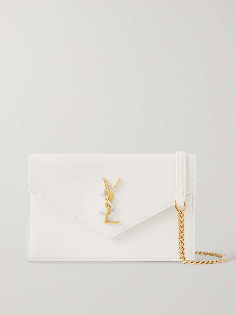 Saint Laurent Cassandre Leather Shoulder Bag