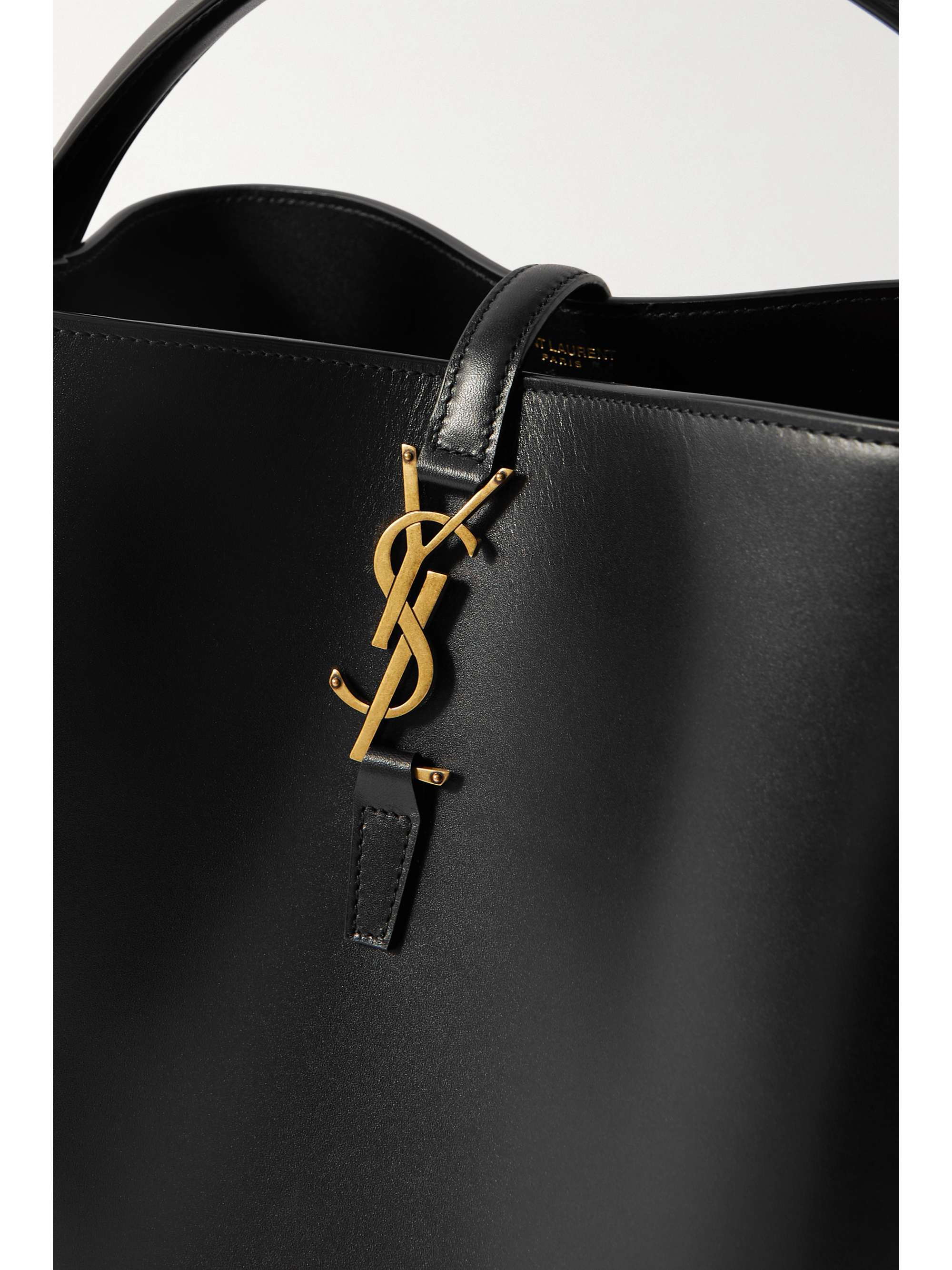 SAINT LAURENT 르 24 가죽 토트