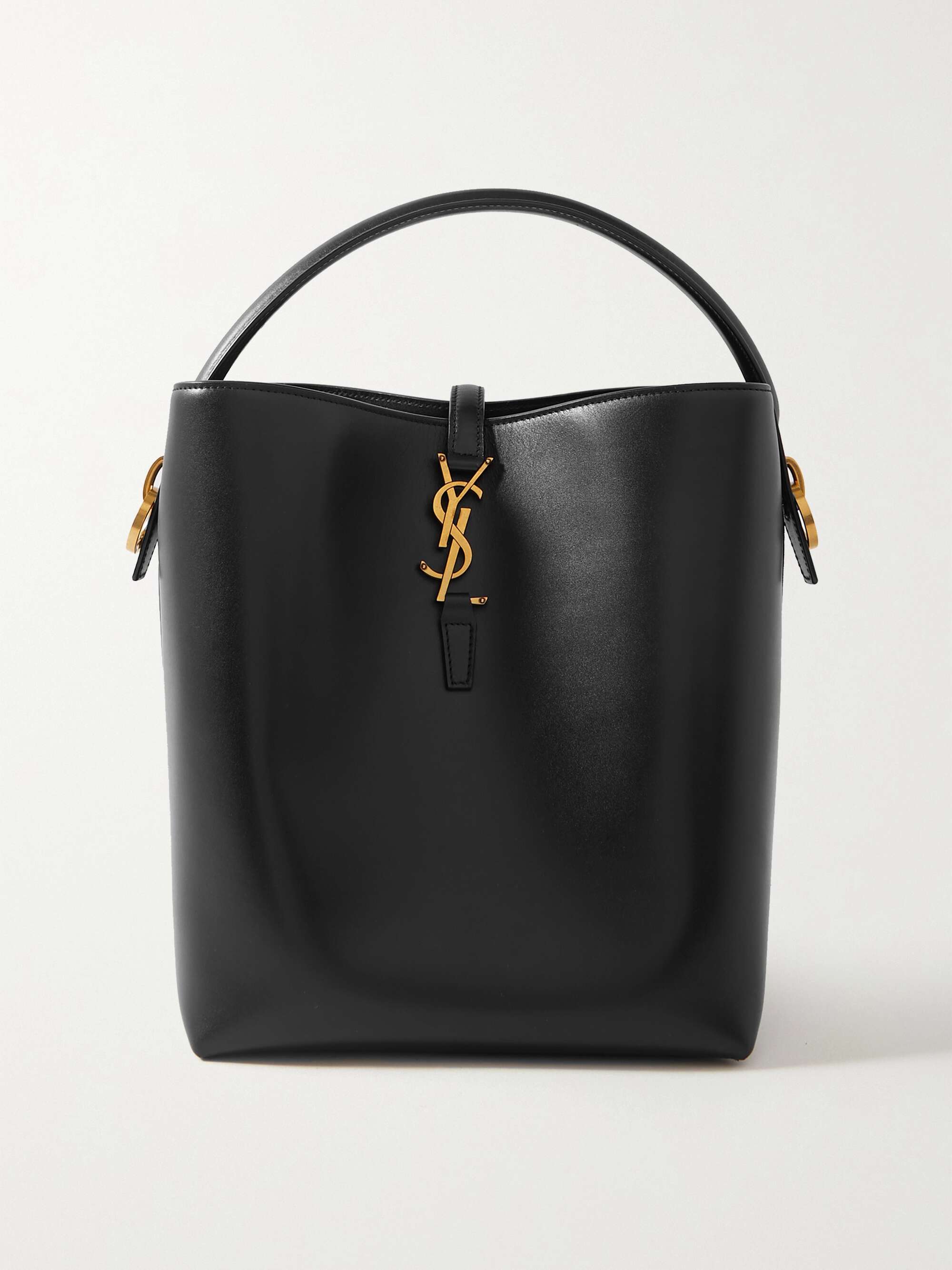 Le 37 leather bucket bag, Saint Laurent in 2023