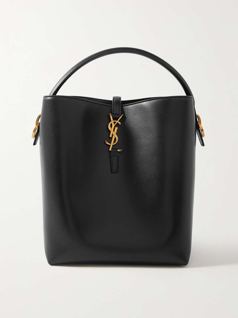 Saint Laurent Le 37 Leather Bucket Bag