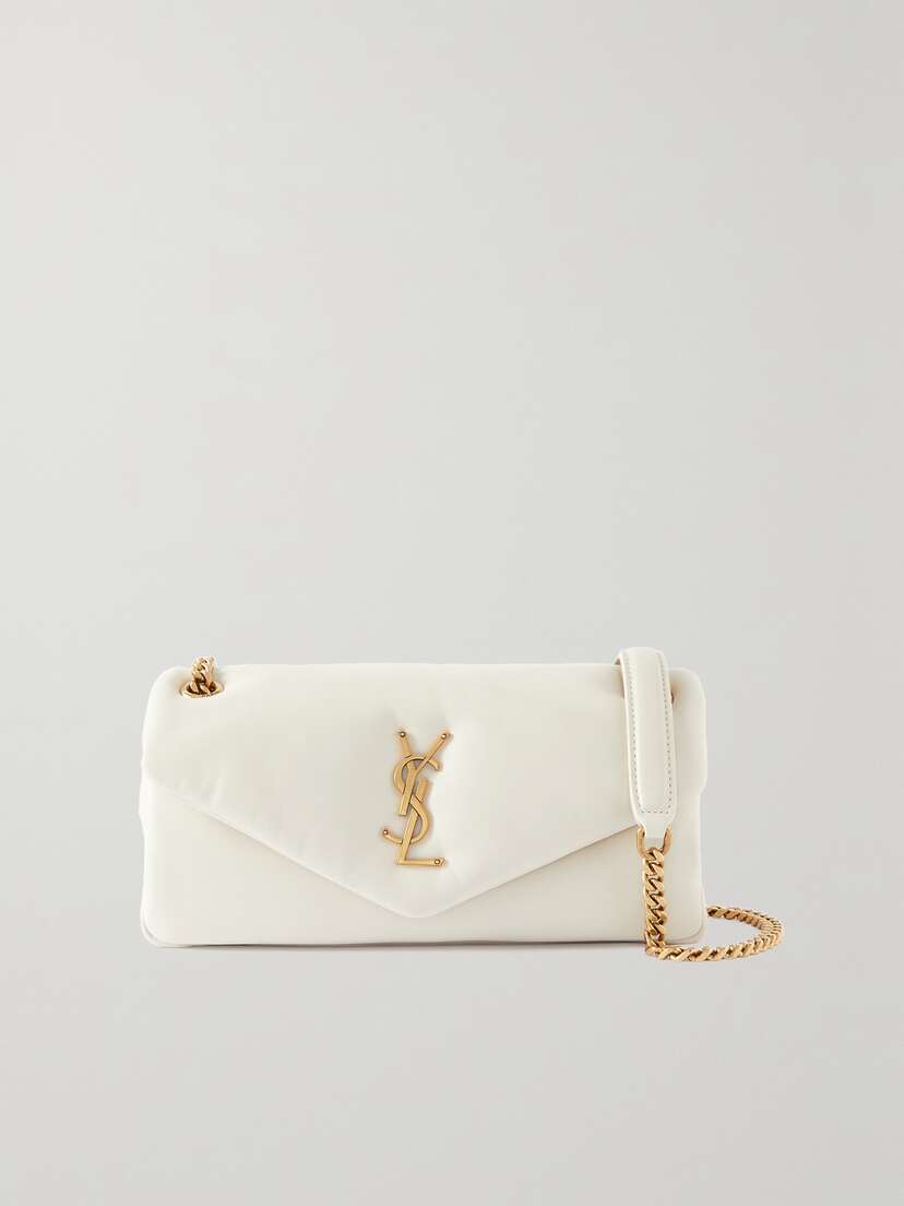 Saint Laurent Calypso Padded Leather Shoulder Bag