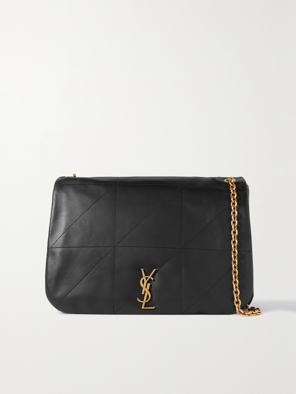 SAINT LAURENT - Jamie Quilted Leather Shoulder Bag - Black