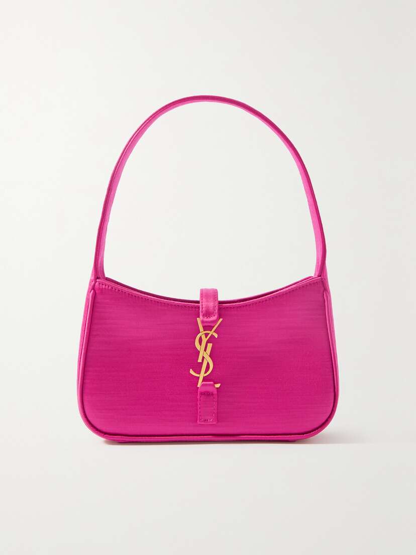 Saint Laurent Le 5 À 7 Mini Shantung Shoulder Bag -  - One size