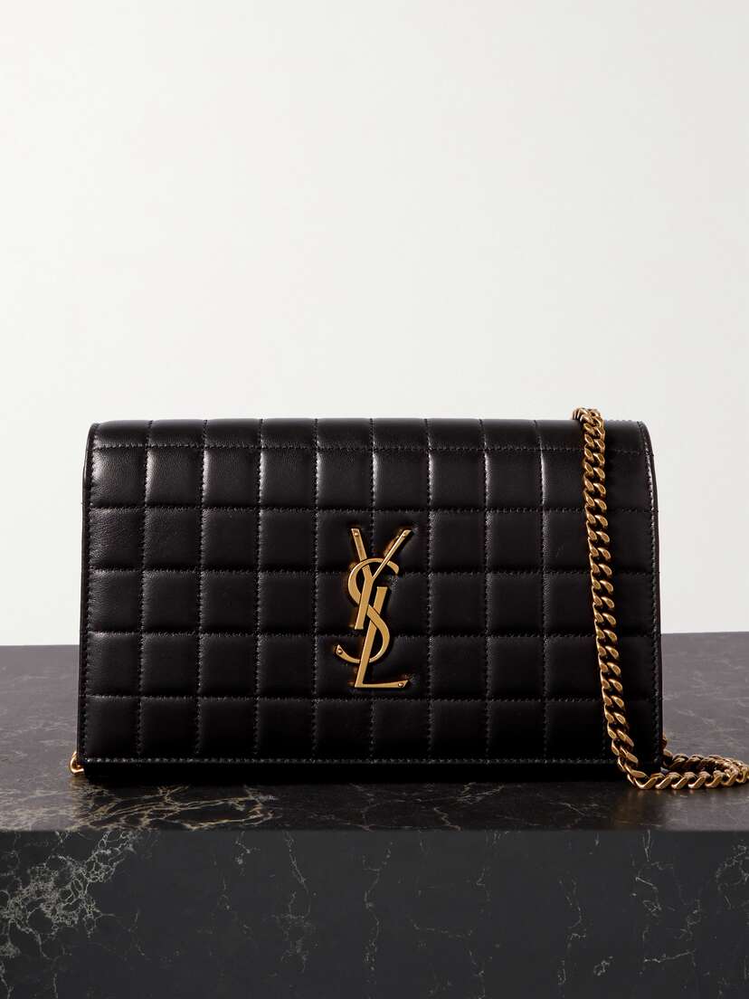 Saint Laurent Cassandre Matelassé Leather Shoulder Bag