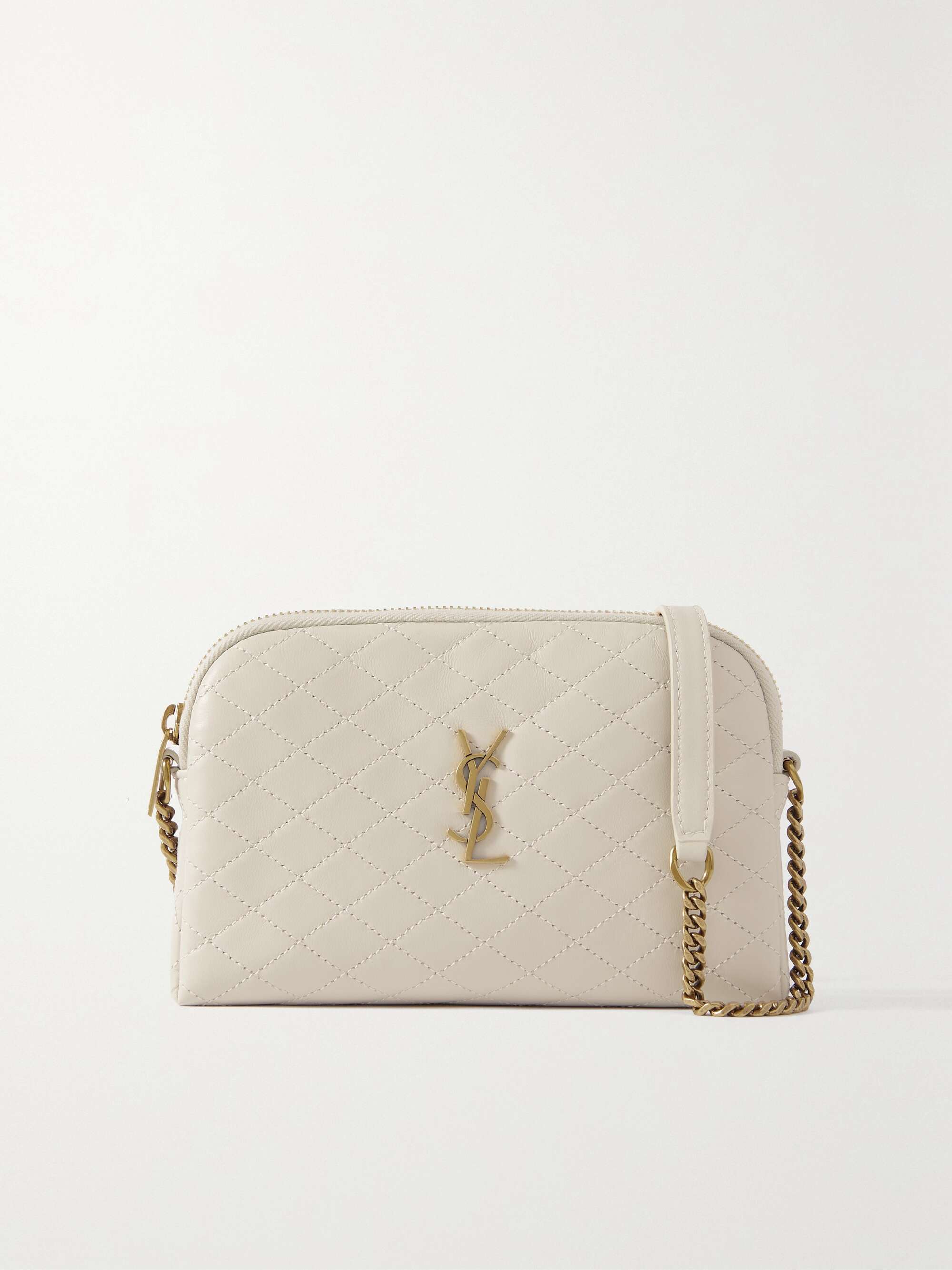 Saint Laurent Gaby quilted-leather Crossbody Bag - Farfetch