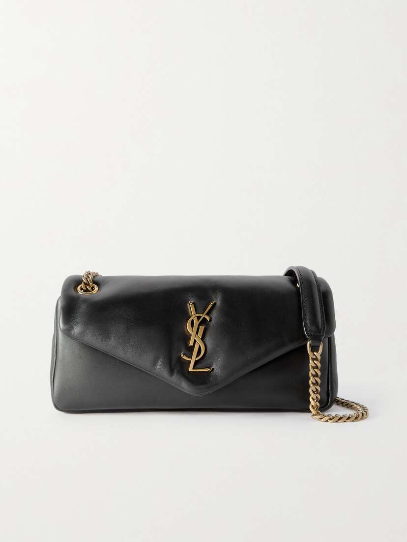 Saint Laurent Calypso Padded Leather Shoulder Bag