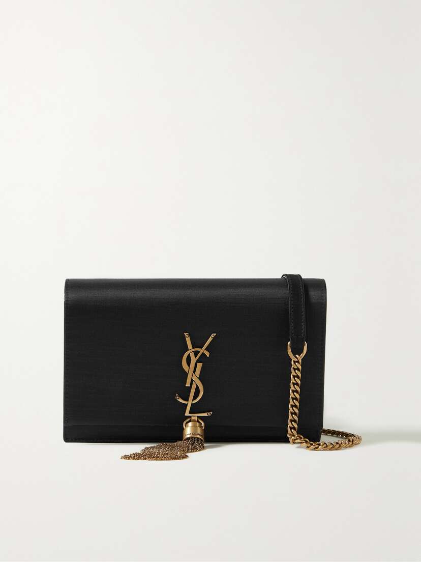 Saint Laurent Kate Satin Shoulder Bag
