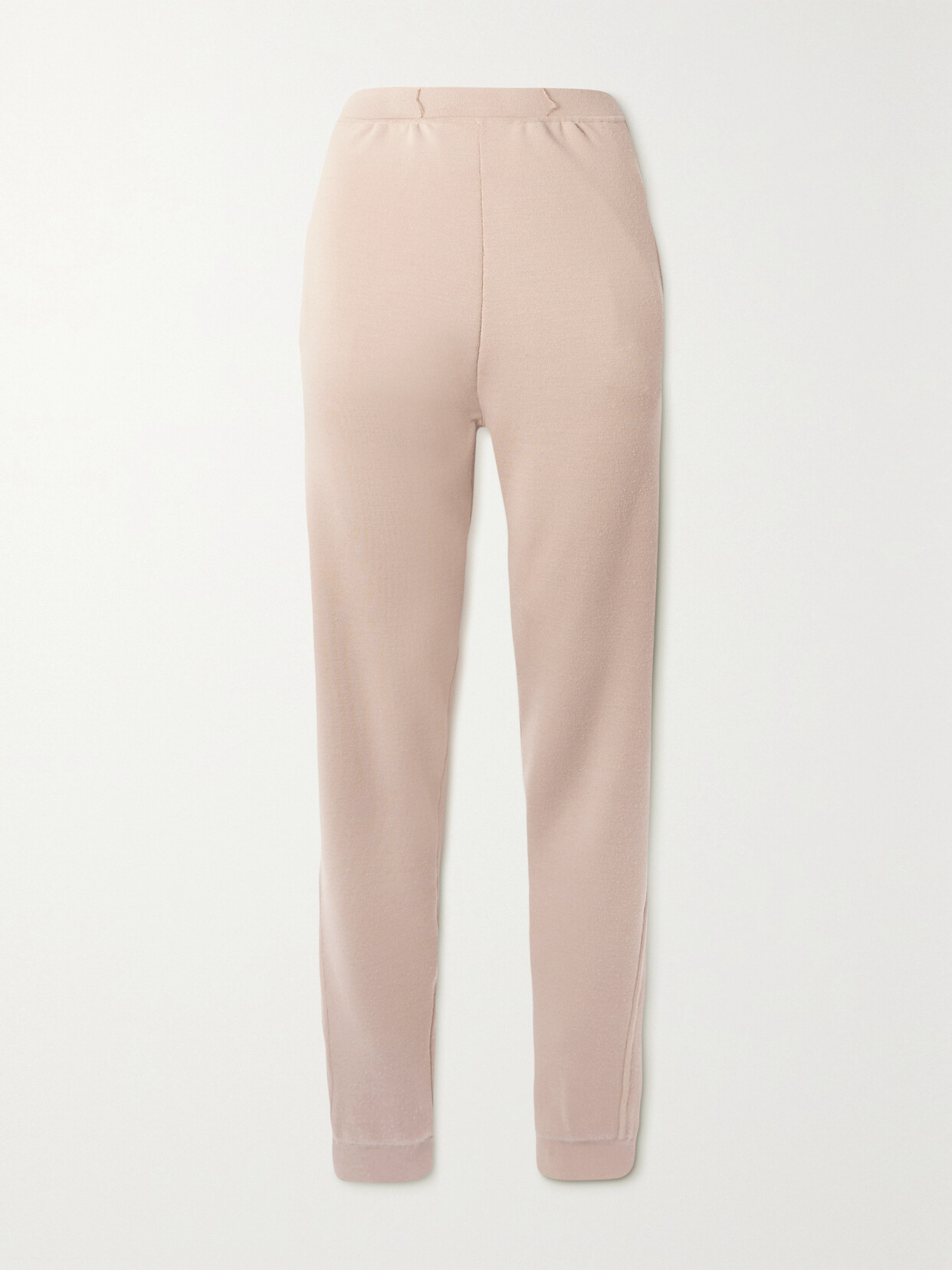 SAINT LAURENT - Wool Tapered Sweatpants - Neutrals