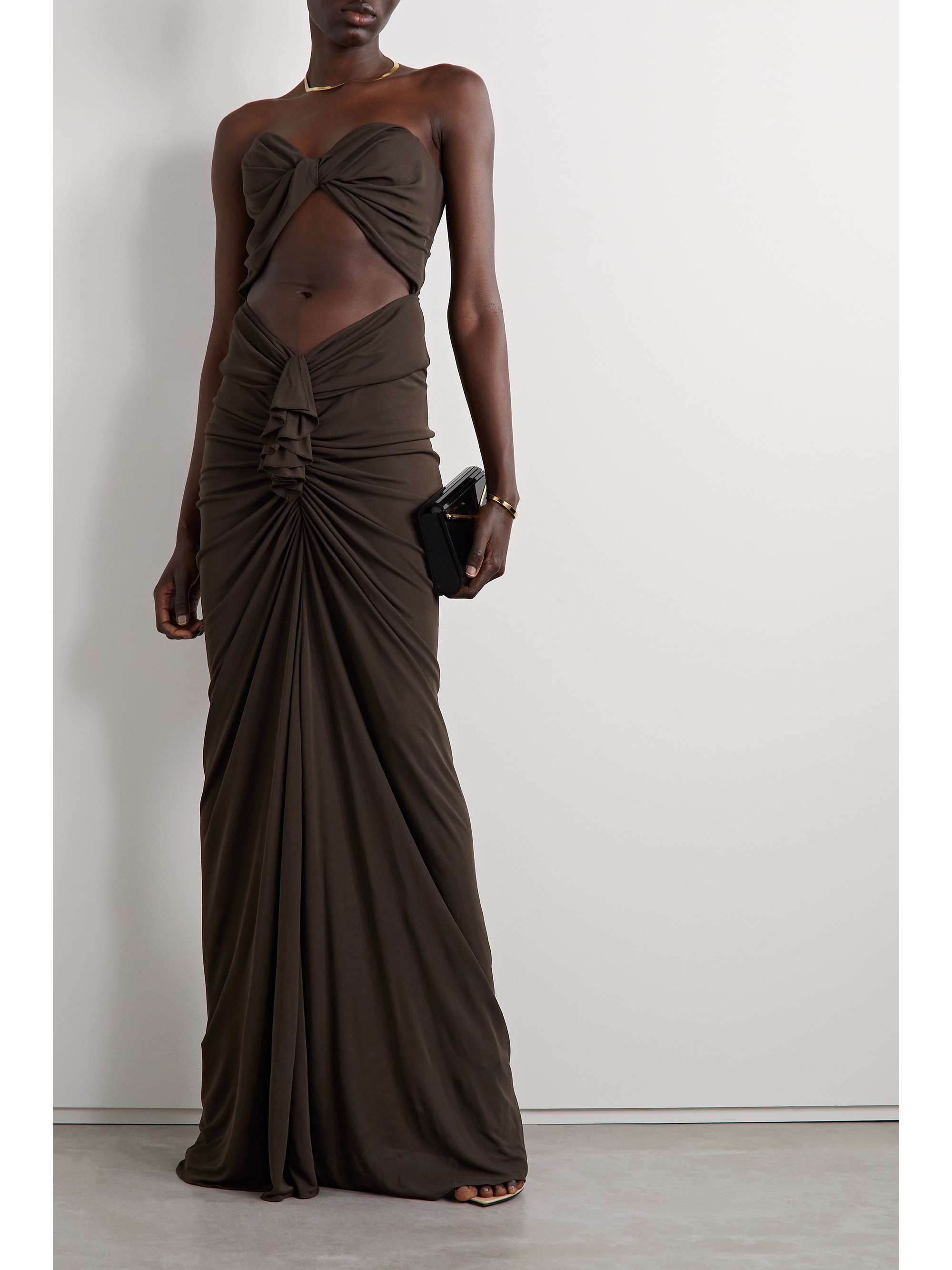 Net maxi hot sale dress