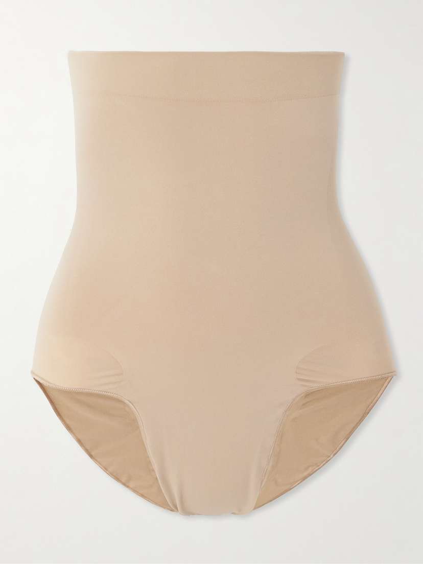 Skims Seamless Sculpt Mid Waist Briefs - Clay