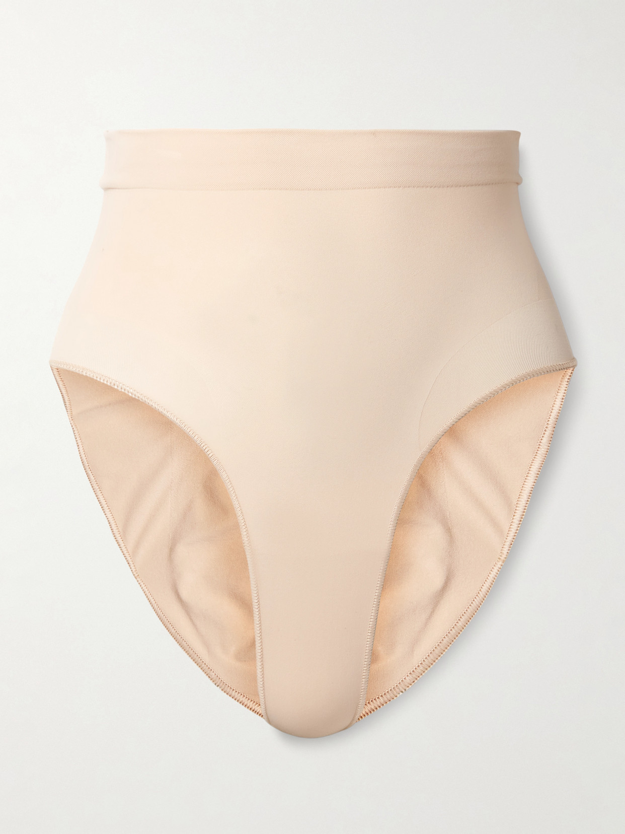 Skims Seamless Sculpt Mid Waist Briefs In Neutrals