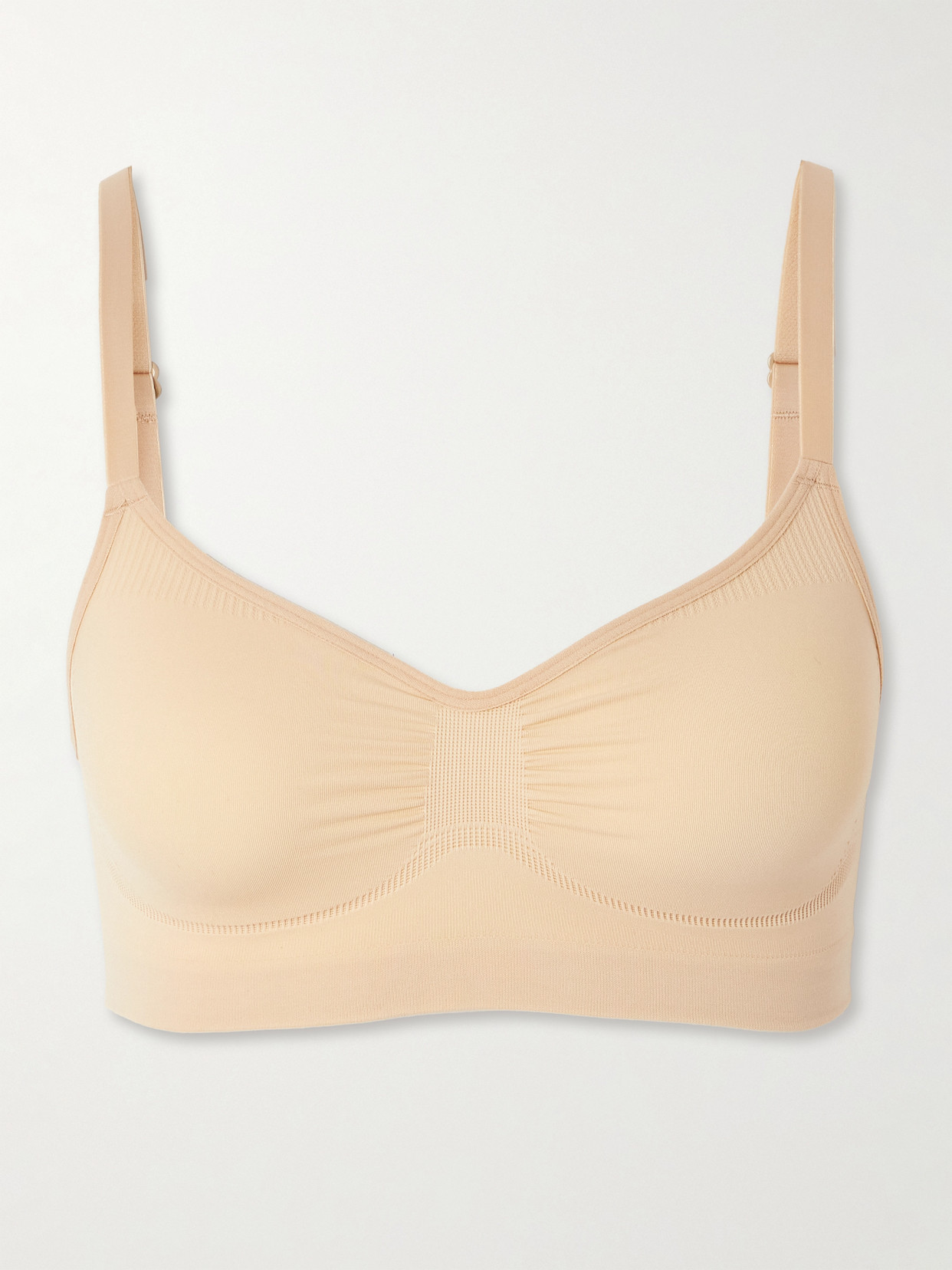Skims Seamless Sculpt Bralette In Neutrals