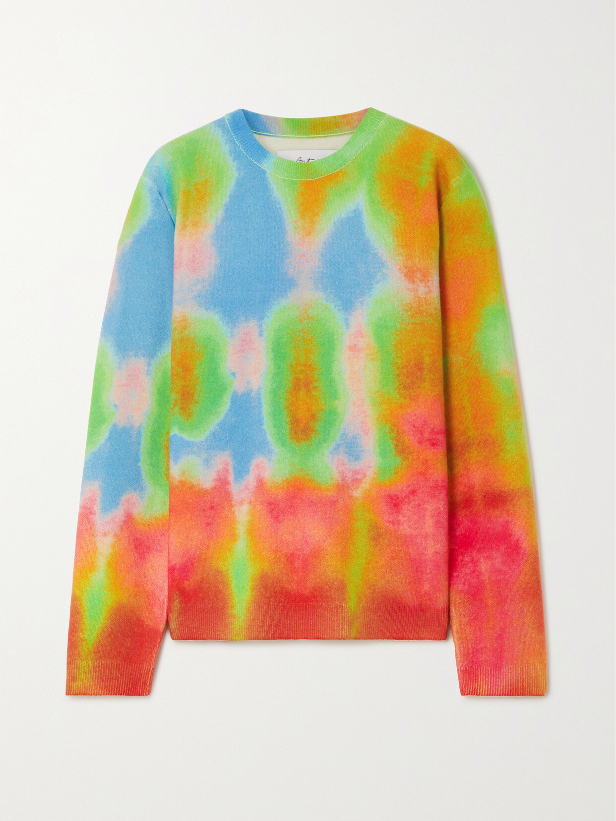 Aztech Mountain - Gonzo Tie-dyed Cashmere Sweater - Green