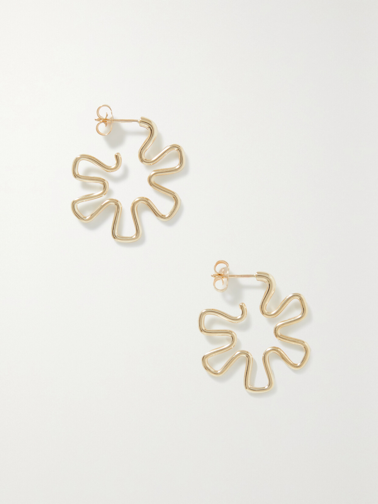 Bea Bongiasca Margherita 9-karat Gold Earrings