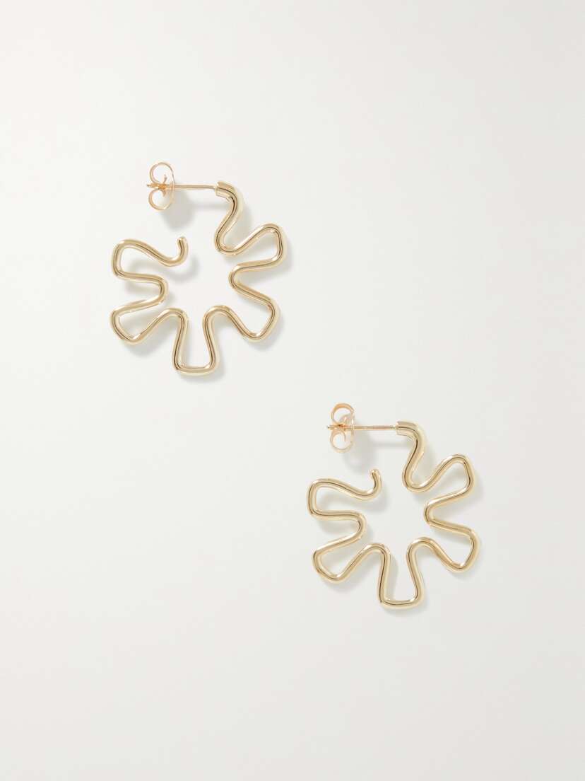Bea Bongiasca Margherita 9-karat  Earrings - One size