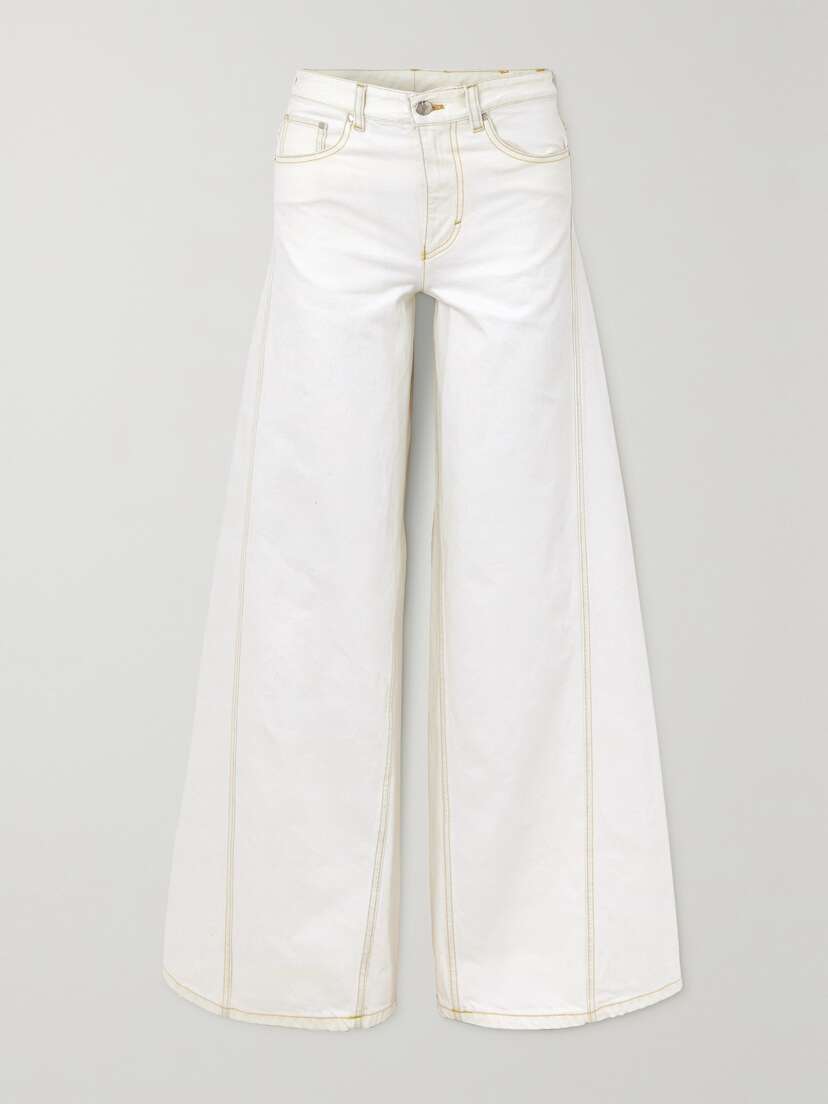 Moncler Genius + Alicia Keys High-rise Wide-leg Jeans