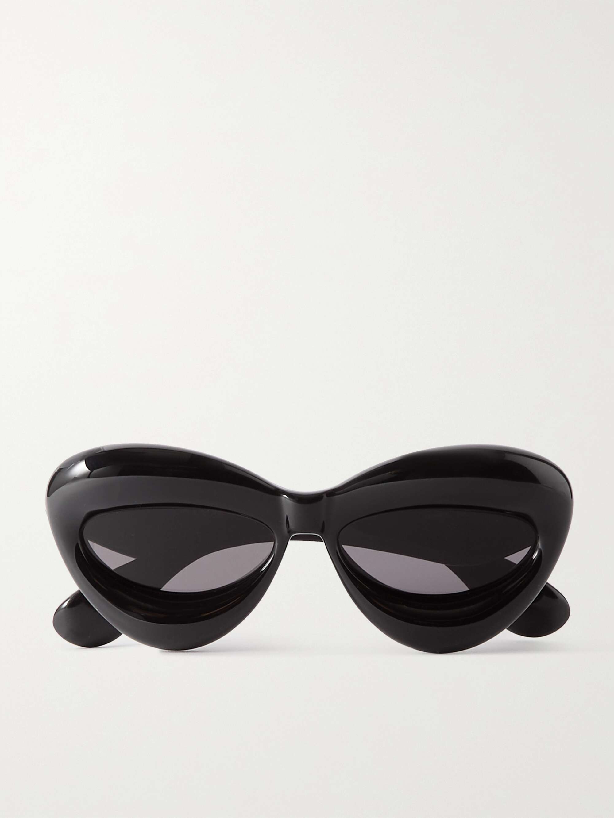 LOEWE EYEWEAR Inflated cat-eye acetate sunglasses | NET-A-PORTER