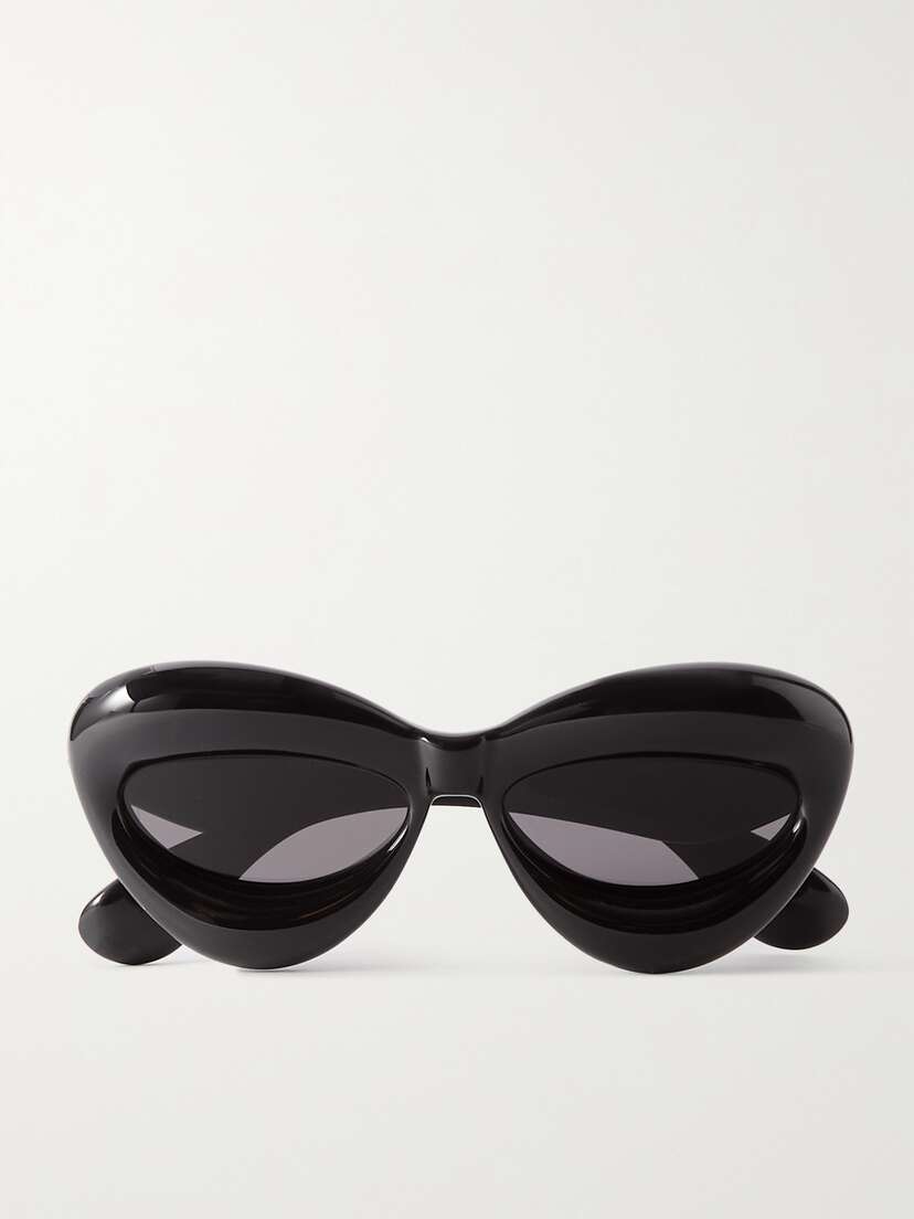 Loewe Inflated Cat-eye Acetate Sunglasses